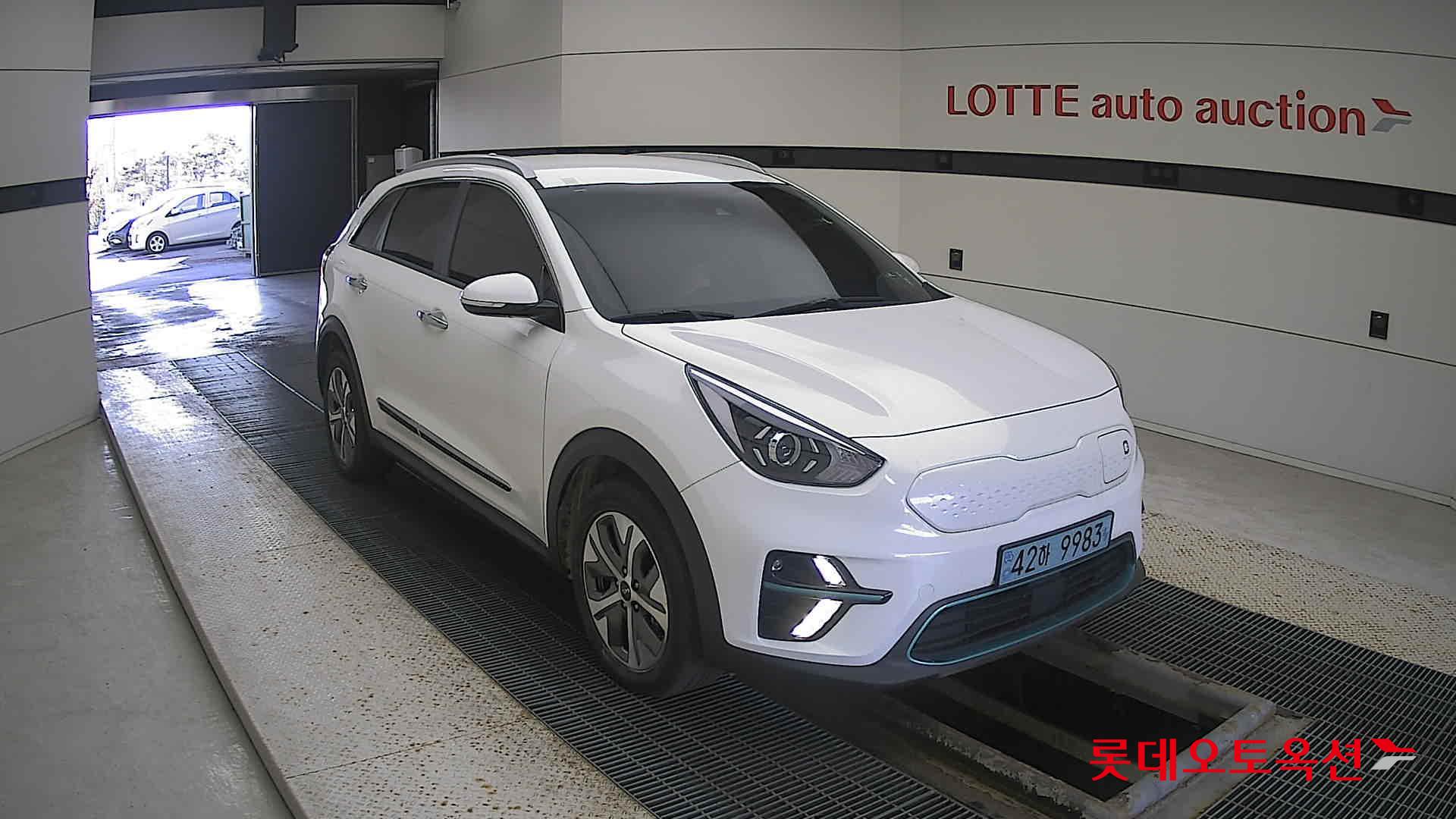 Kia Niro EV 2022 Snow White Pearl (optional) из Кореи, фото 2