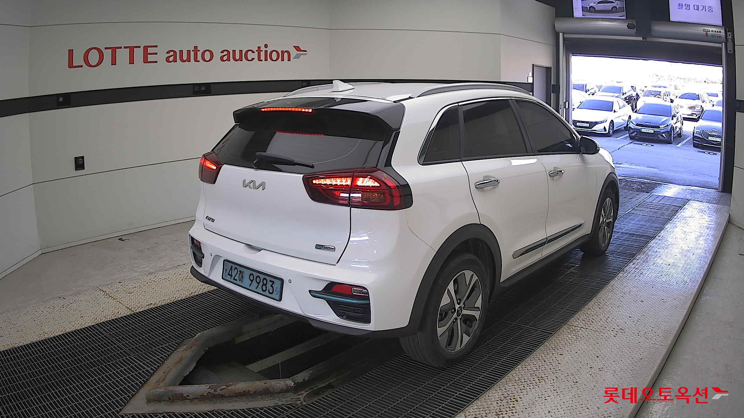 Kia Niro EV 2022 Snow White Pearl (optional) из Кореи, фото 4