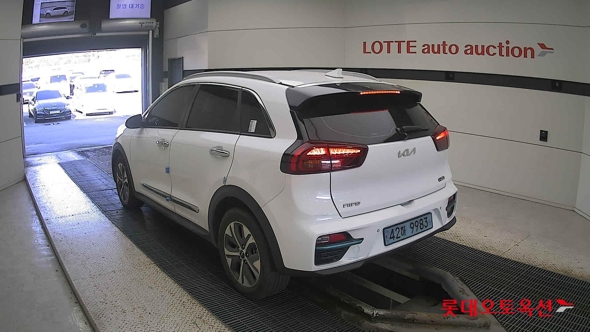 Kia Niro EV 2022 Snow White Pearl (optional) из Кореи, фото 6