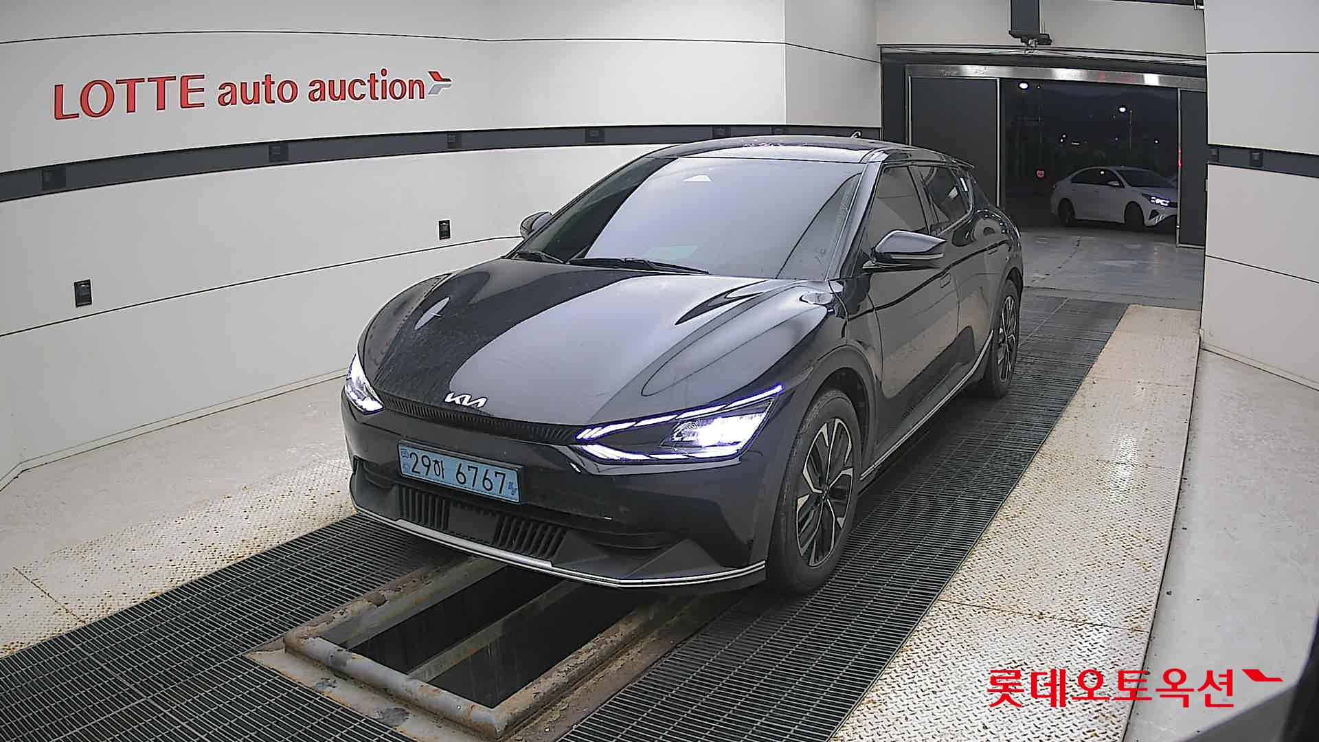 Kia EV6 2022 Aurora Black Pearl из Кореи