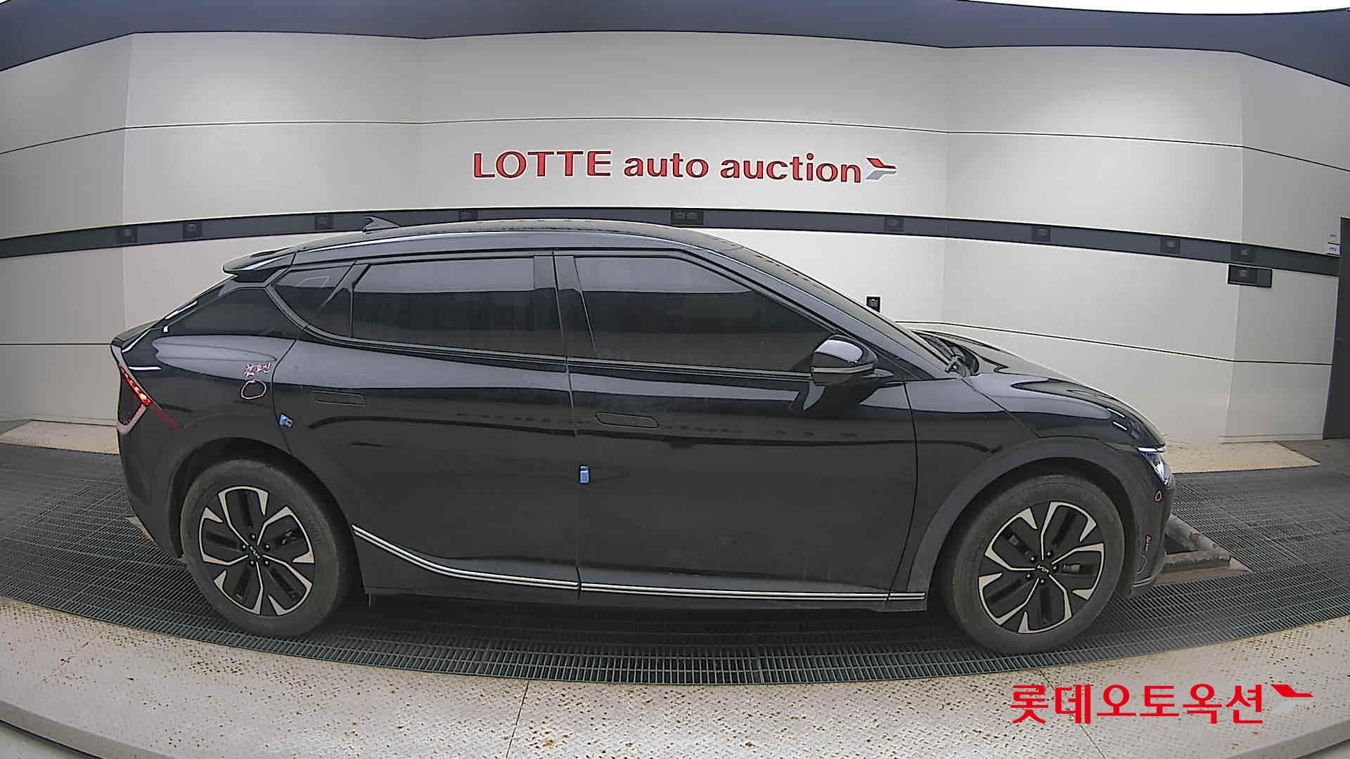 Kia EV6 2022 Aurora Black Pearl из Кореи, фото 3