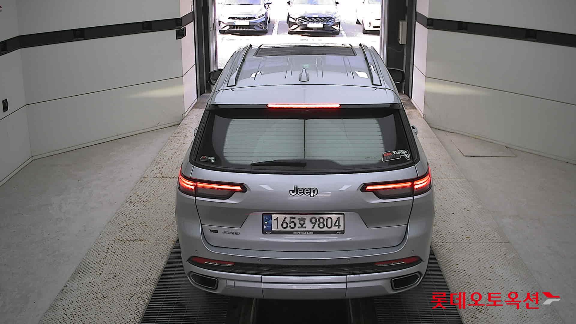 Jeep Straw Grand Cherokee L 2021 Серебряный из Кореи, фото 5