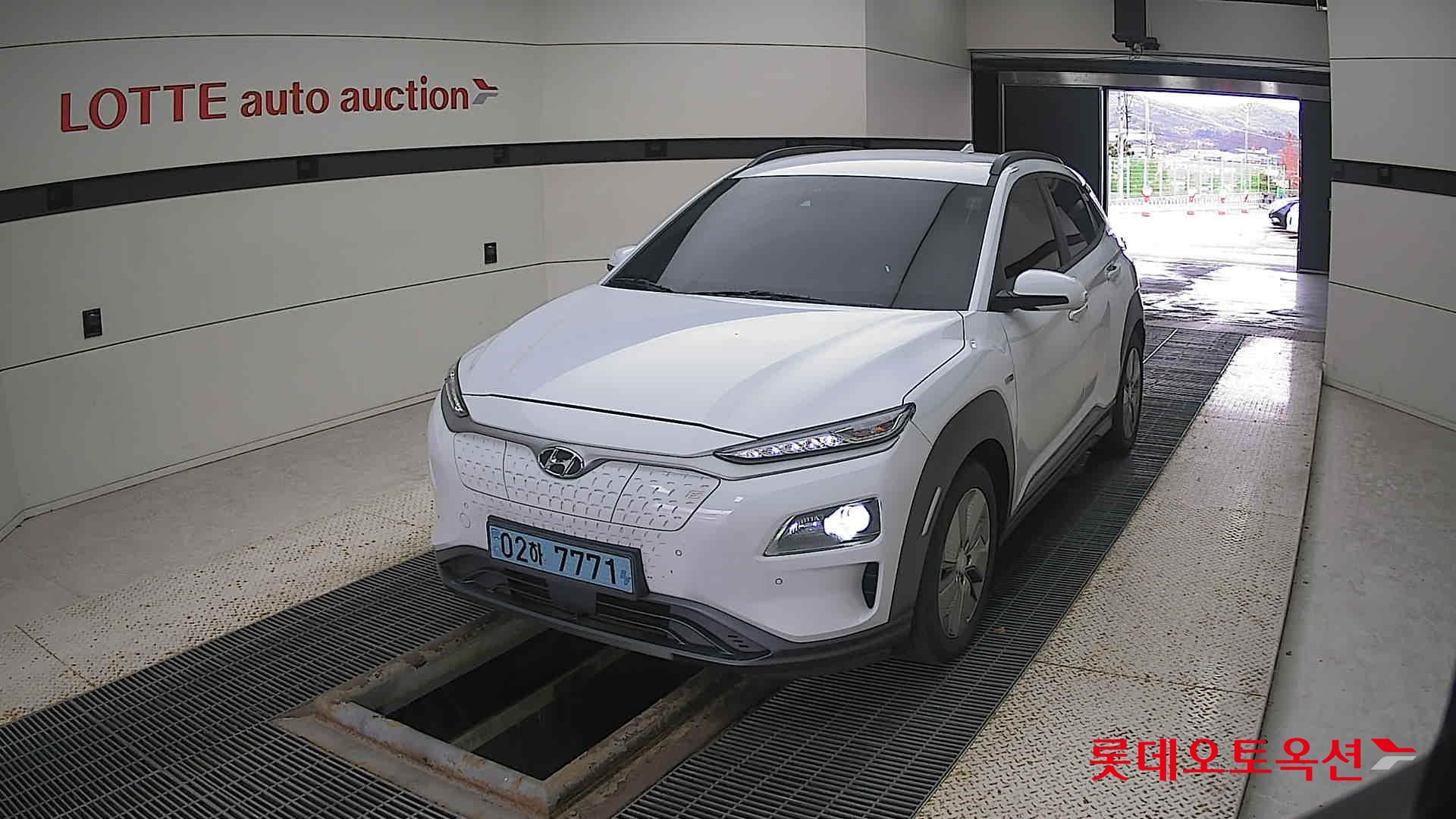 Hyundai KONA Electric 2019 Chokwhite из Кореи