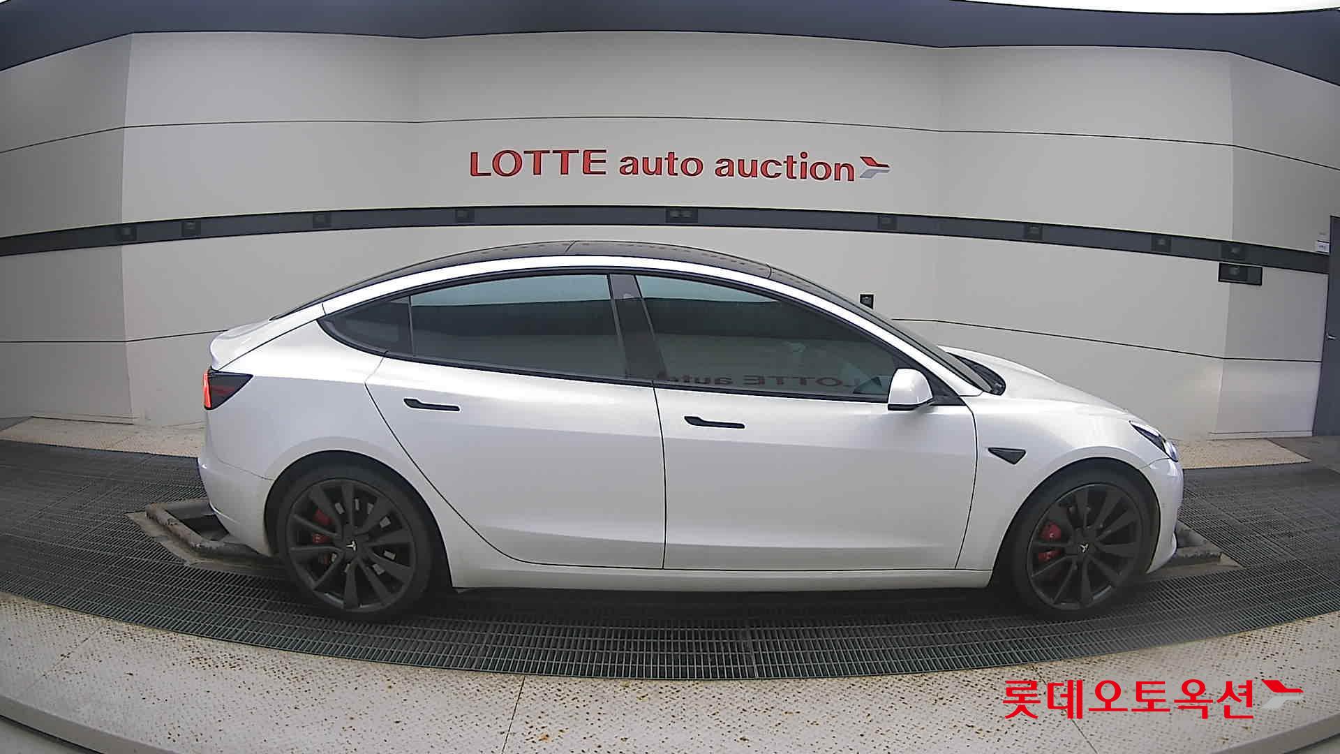 Tesla Model 3 Long Range 2021 Pearl White Multi-coat из Кореи, фото 3