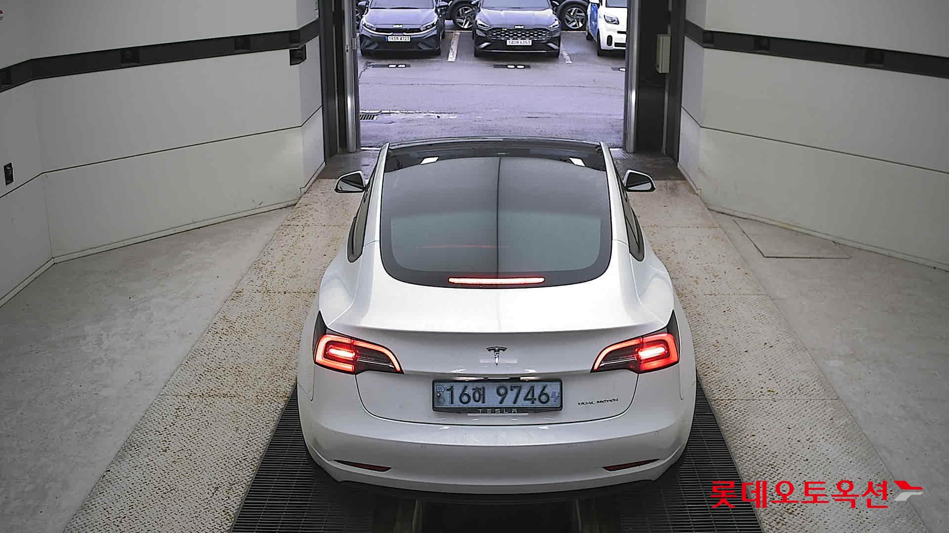Tesla Model 3 Long Range 2021 Pearl White Multi-coat из Кореи, фото 5