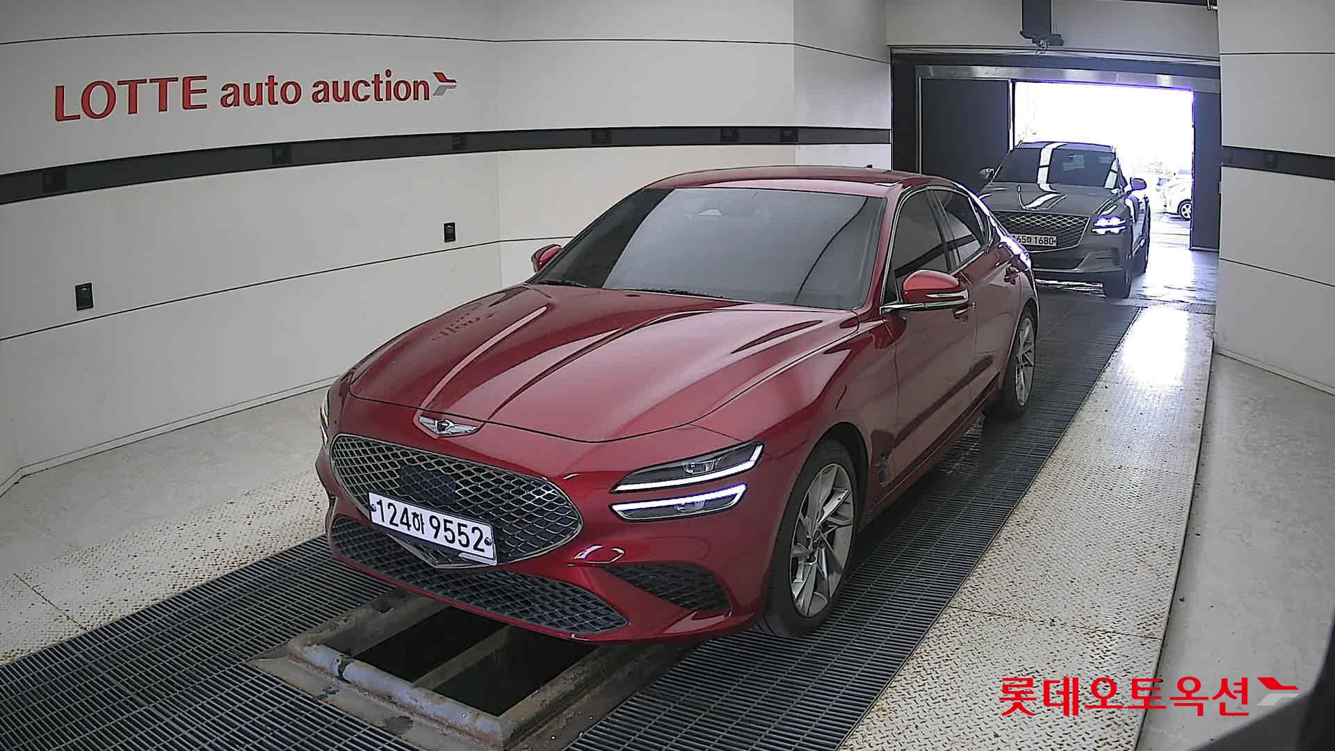 Hyundai G70 2022 Blazing Red из Кореи