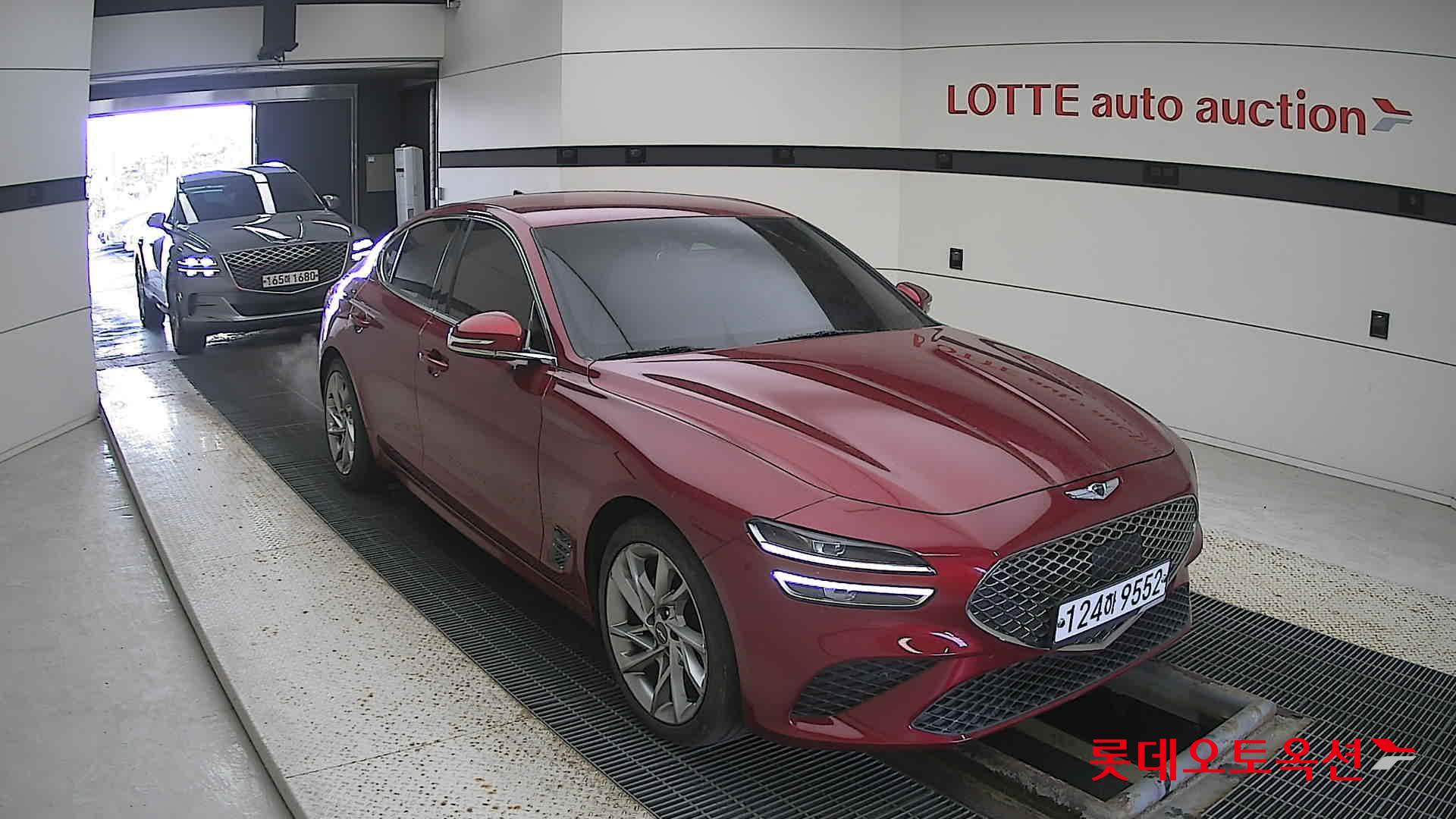 Hyundai G70 2022 Blazing Red из Кореи, фото 2