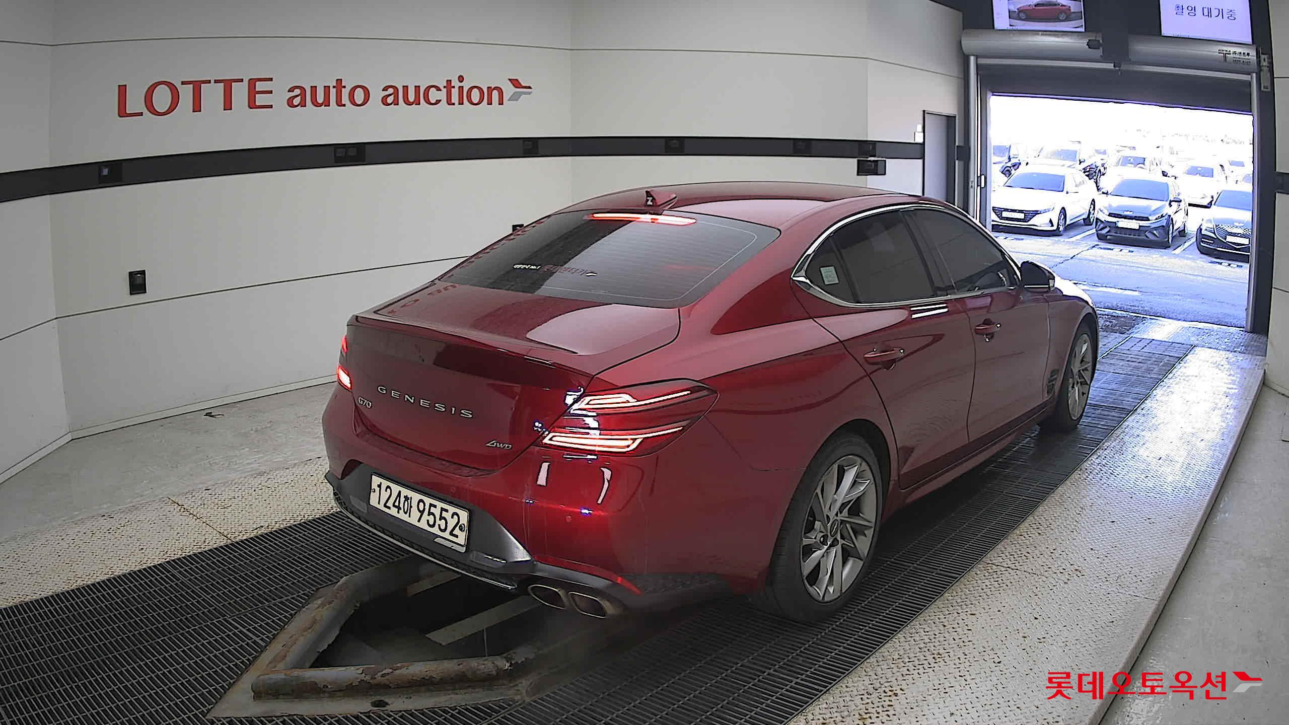 Hyundai G70 2022 Blazing Red из Кореи, фото 4