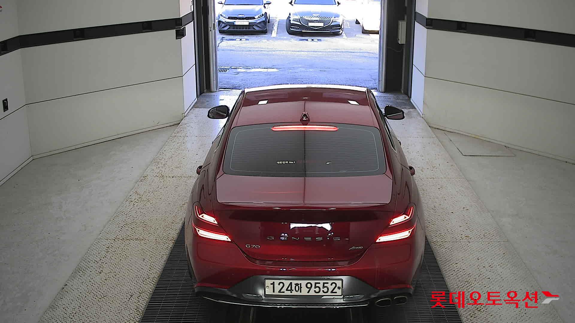 Hyundai G70 2022 Blazing Red из Кореи, фото 5