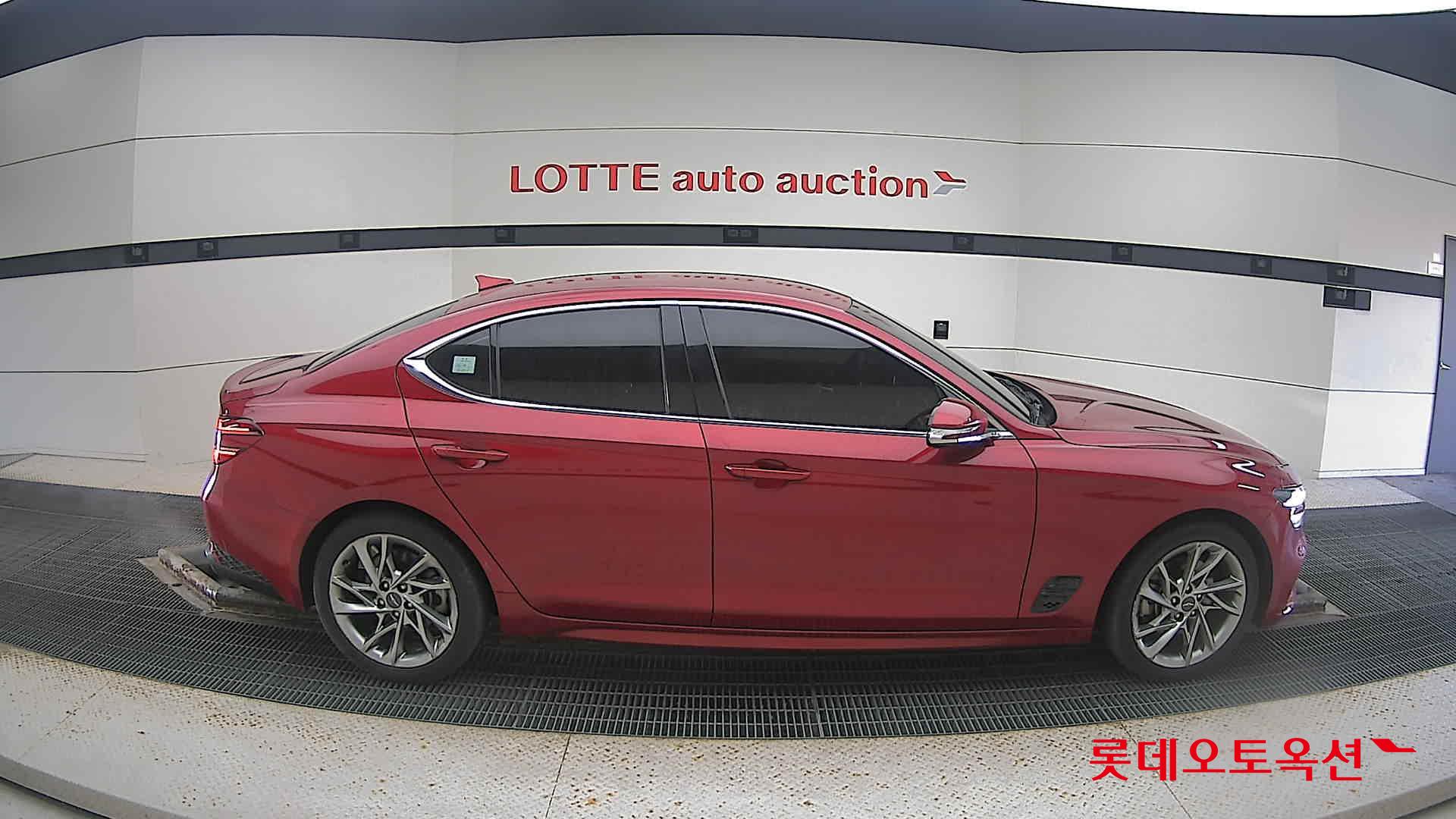 Hyundai G70 2022 Blazing Red из Кореи, фото 3