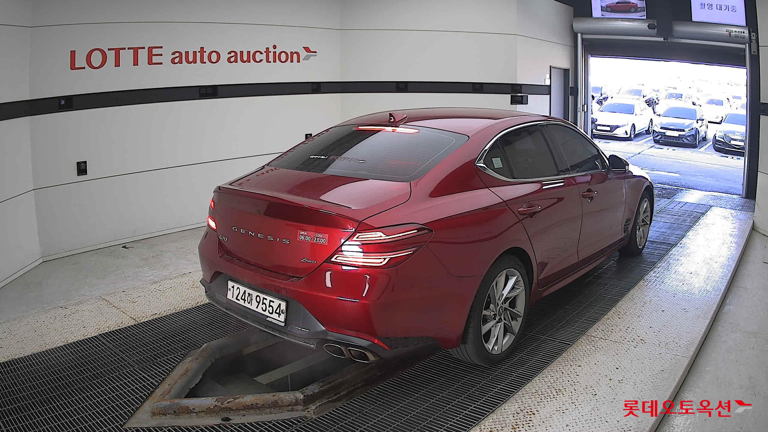 Hyundai G70 2022 Blazing Red из Кореи, фото 4