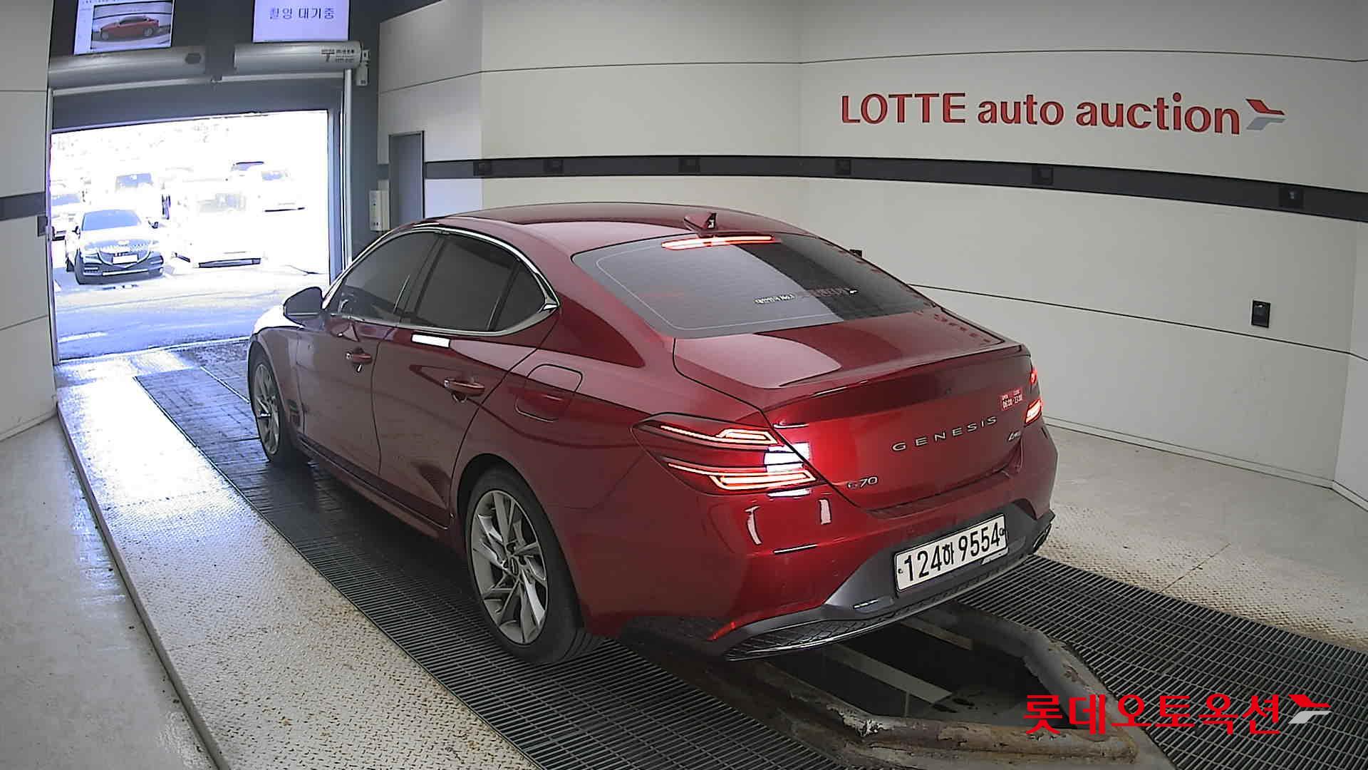 Hyundai G70 2022 Blazing Red из Кореи, фото 6