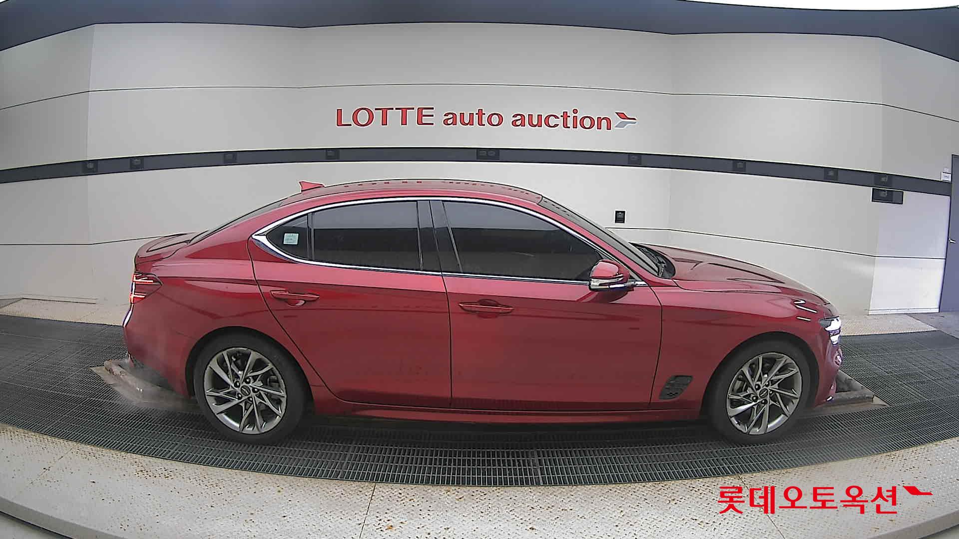 Hyundai G70 2022 Blazing Red из Кореи, фото 3