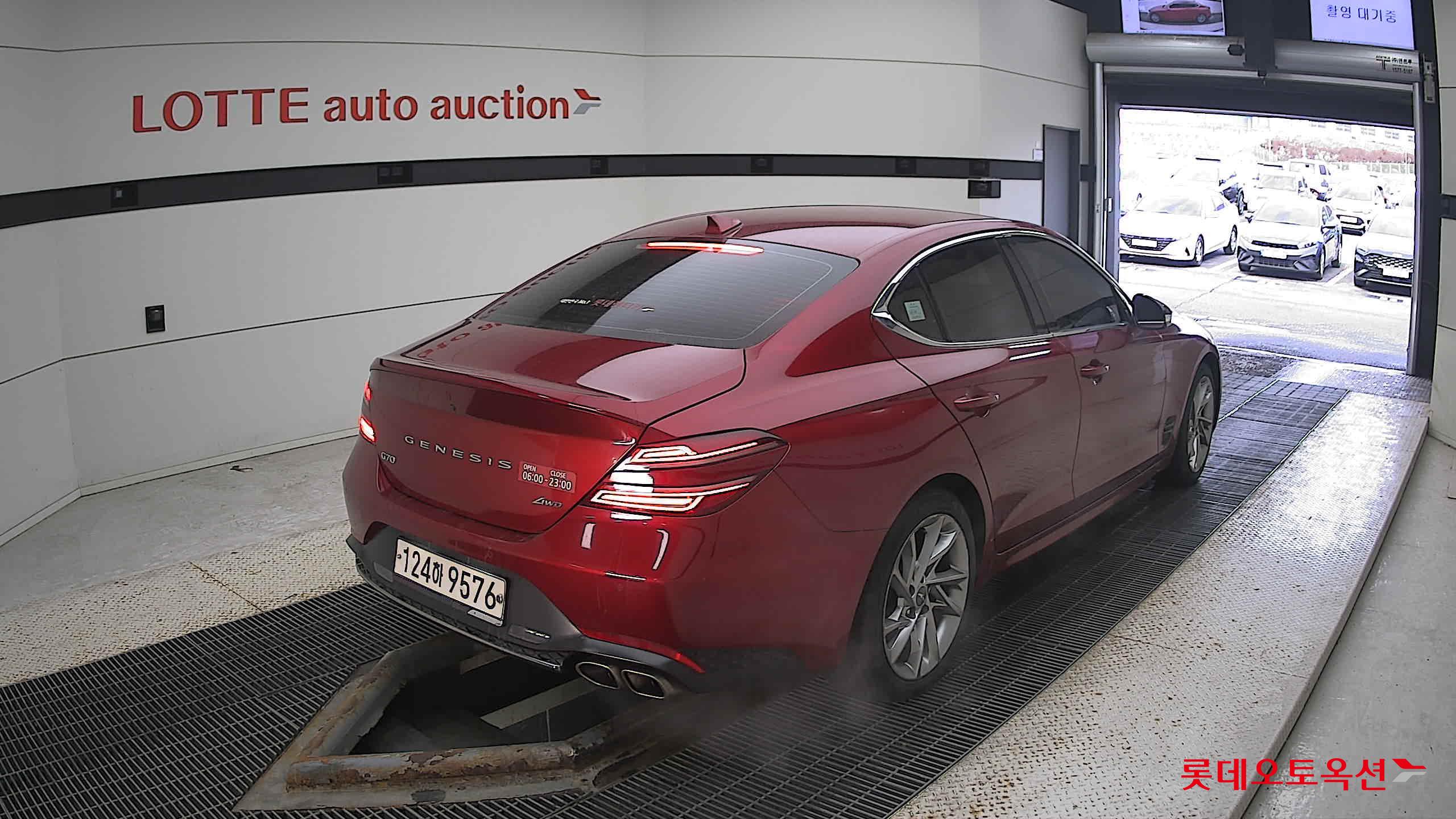 Hyundai G70 2022 Blazing Red из Кореи, фото 4