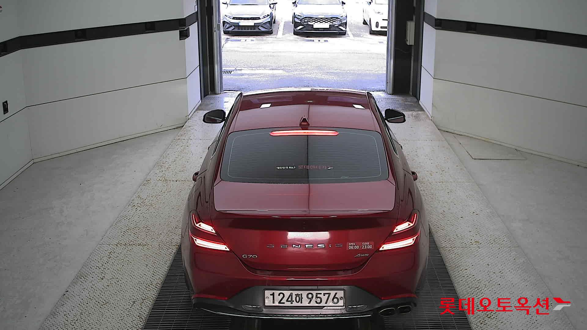 Hyundai G70 2022 Blazing Red из Кореи, фото 5