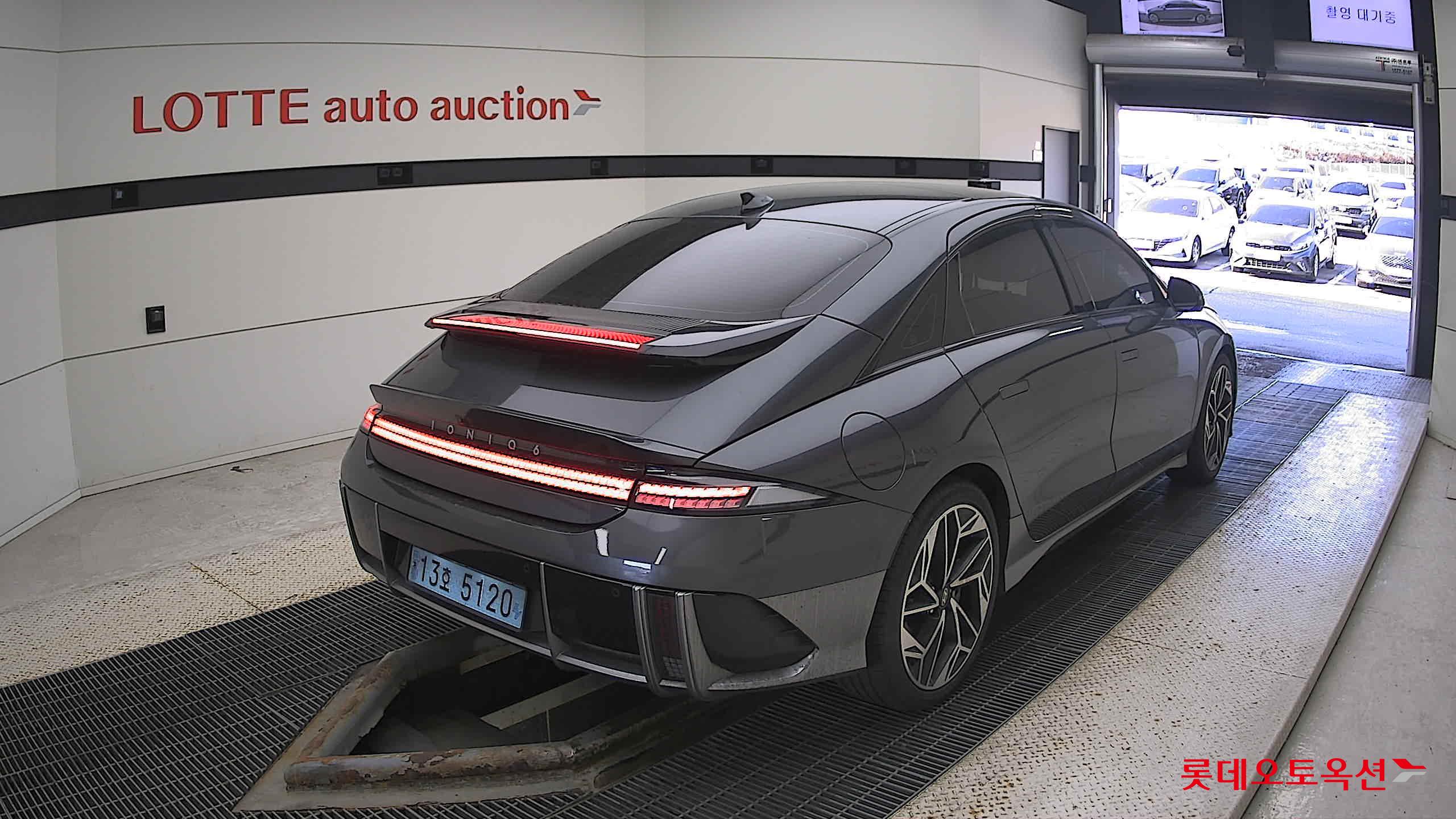 Hyundai IONIQ 6 2023 Nocturne Grey Metallic из Кореи, фото 4