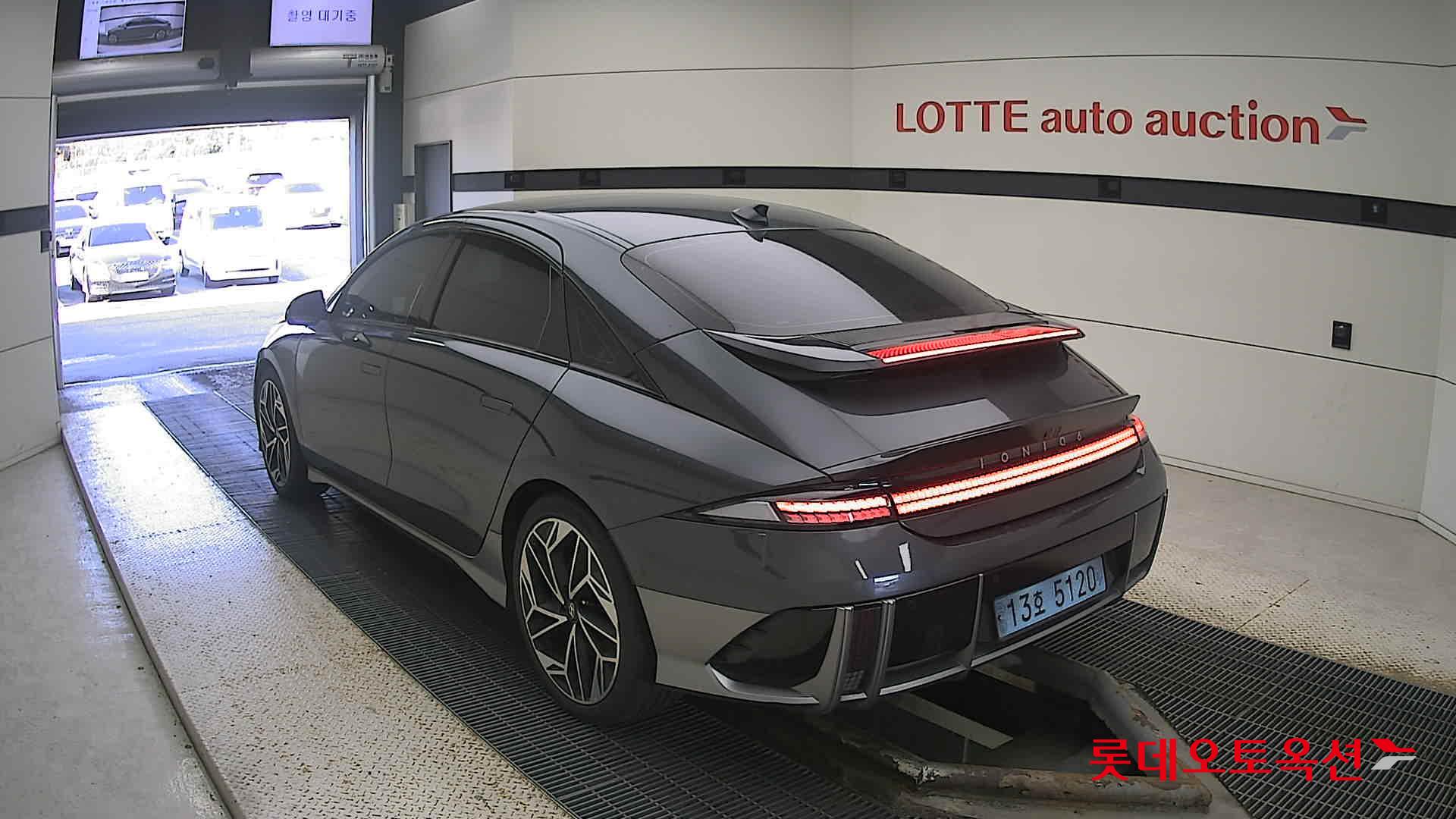 Hyundai IONIQ 6 2023 Nocturne Grey Metallic из Кореи, фото 6