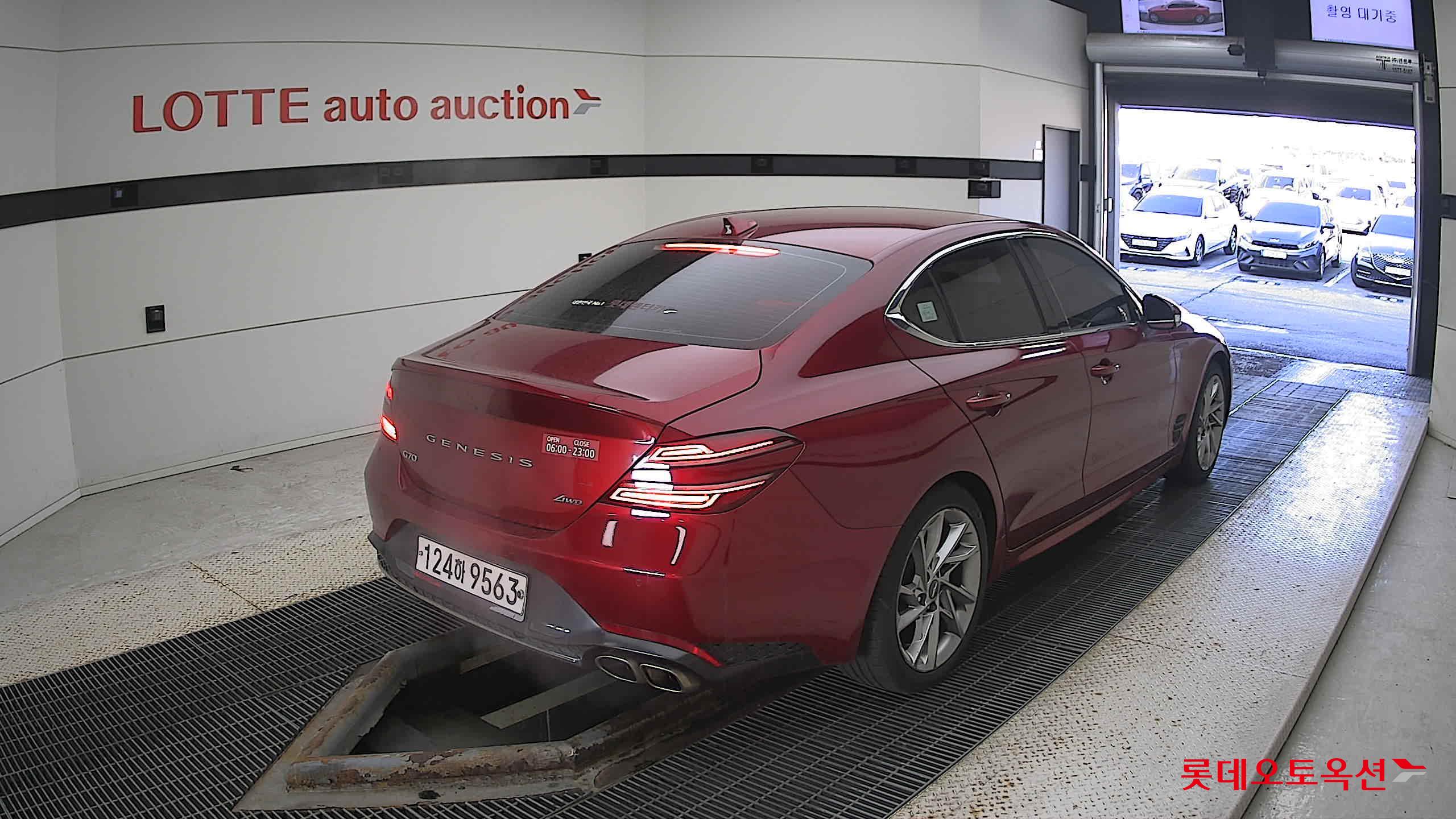 Hyundai G70 2022 Blazing Red из Кореи, фото 4