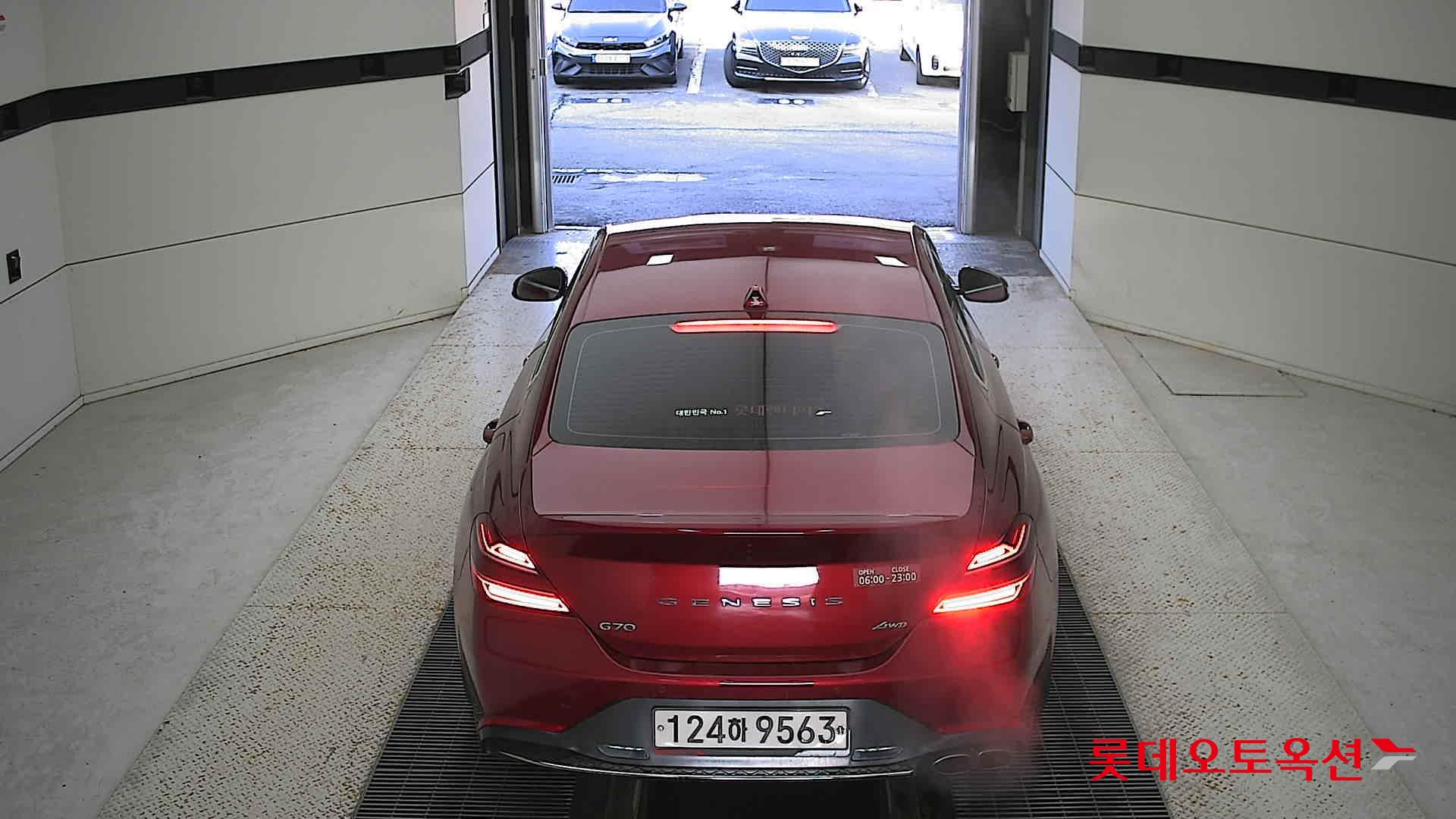 Hyundai G70 2022 Blazing Red из Кореи, фото 5