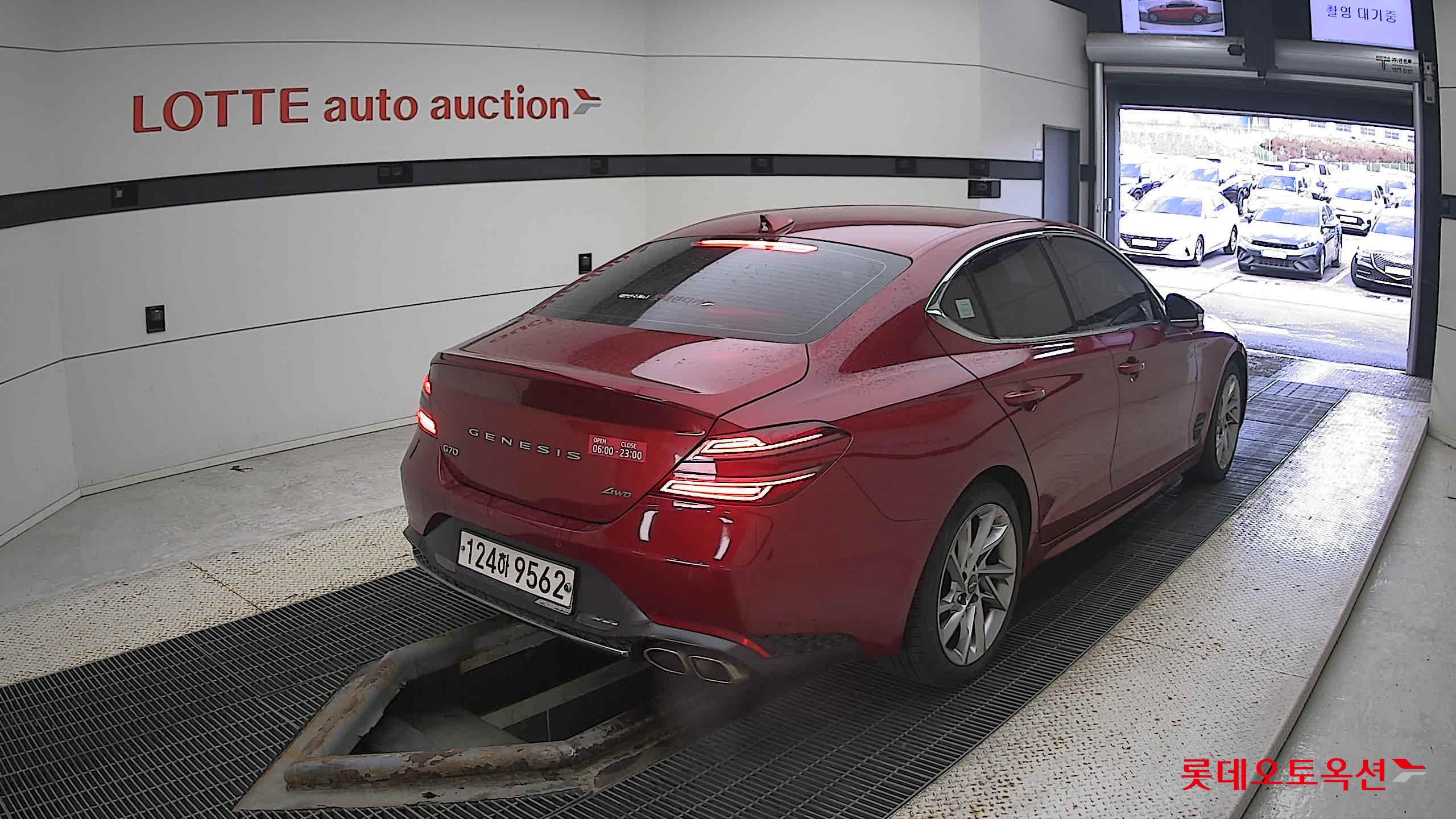 Hyundai G70 2022 Blazing Red из Кореи, фото 4