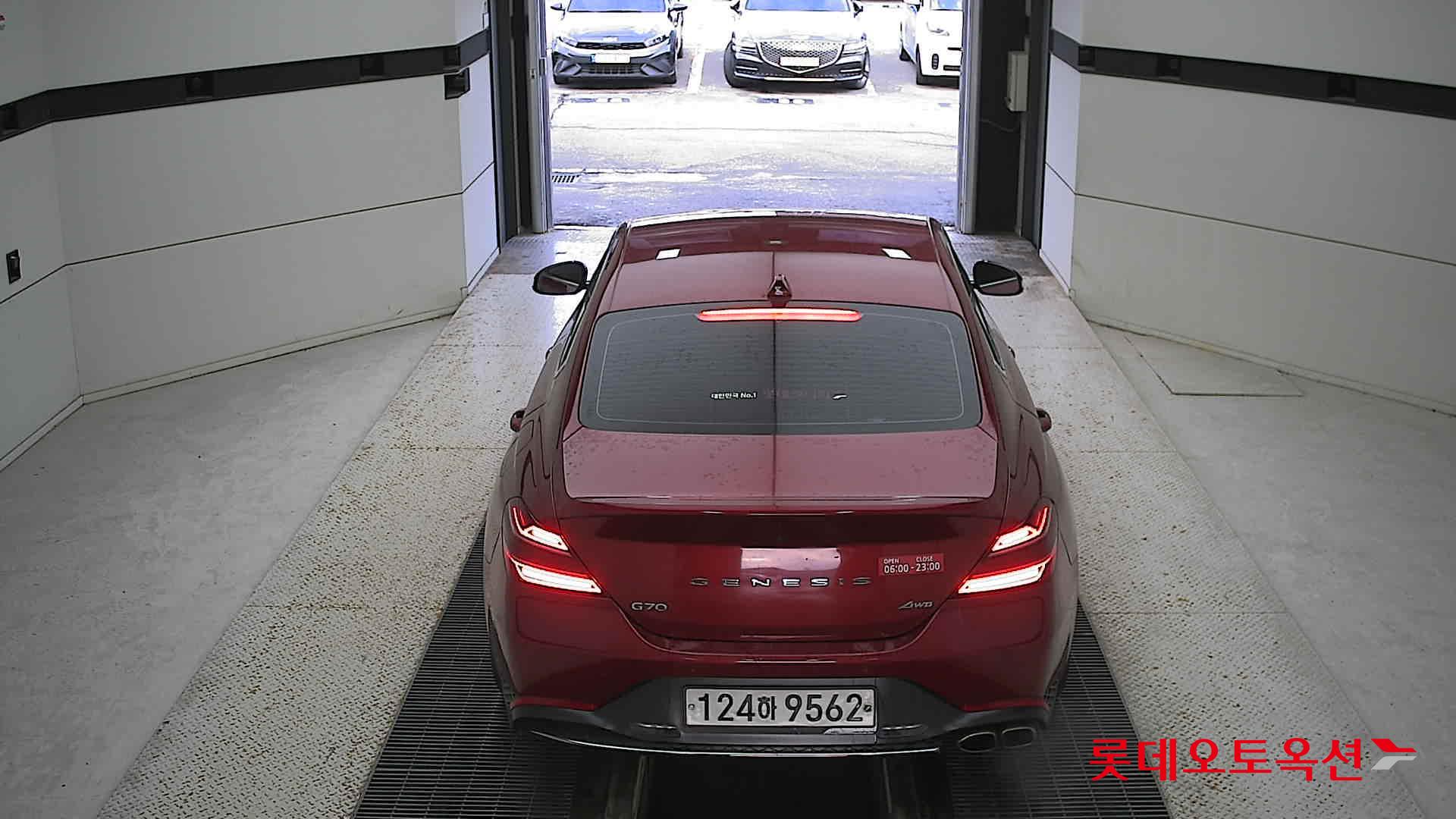 Hyundai G70 2022 Blazing Red из Кореи, фото 5