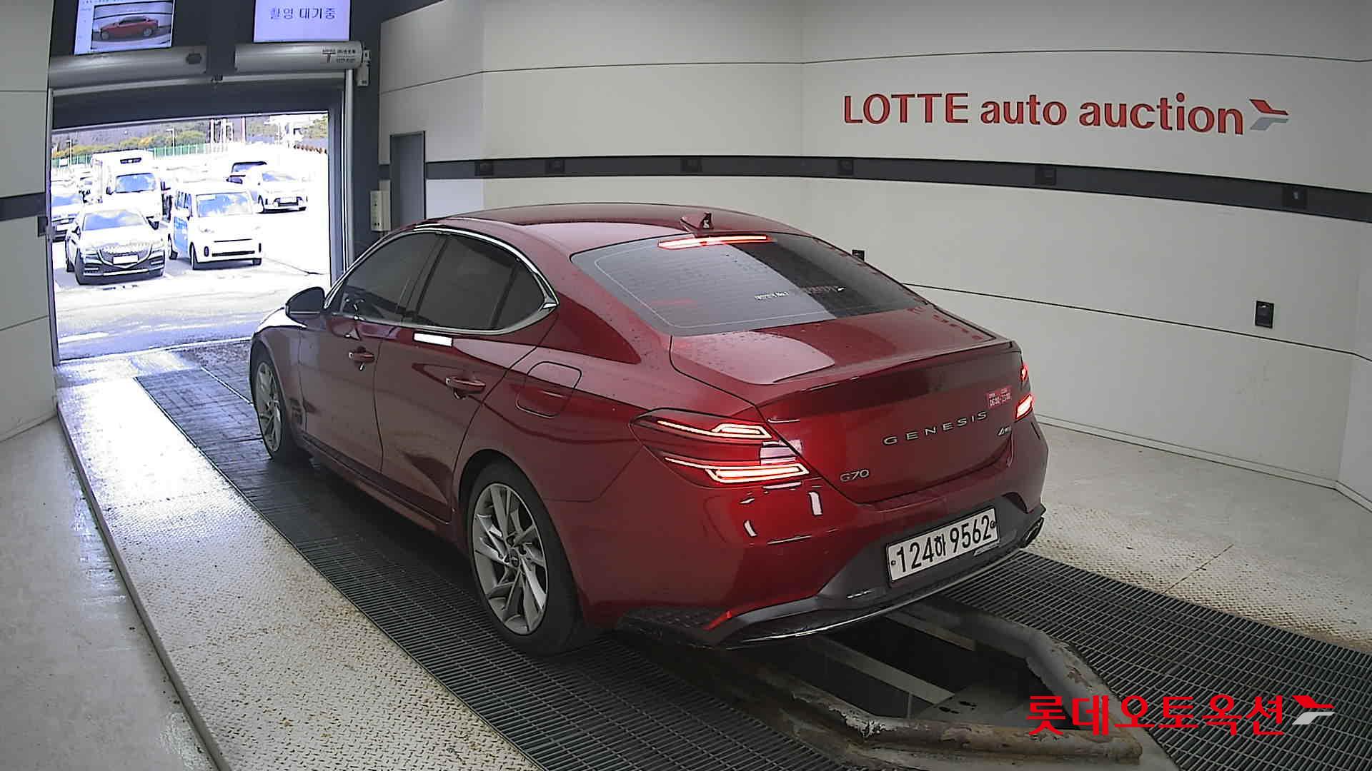 Hyundai G70 2022 Blazing Red из Кореи, фото 6