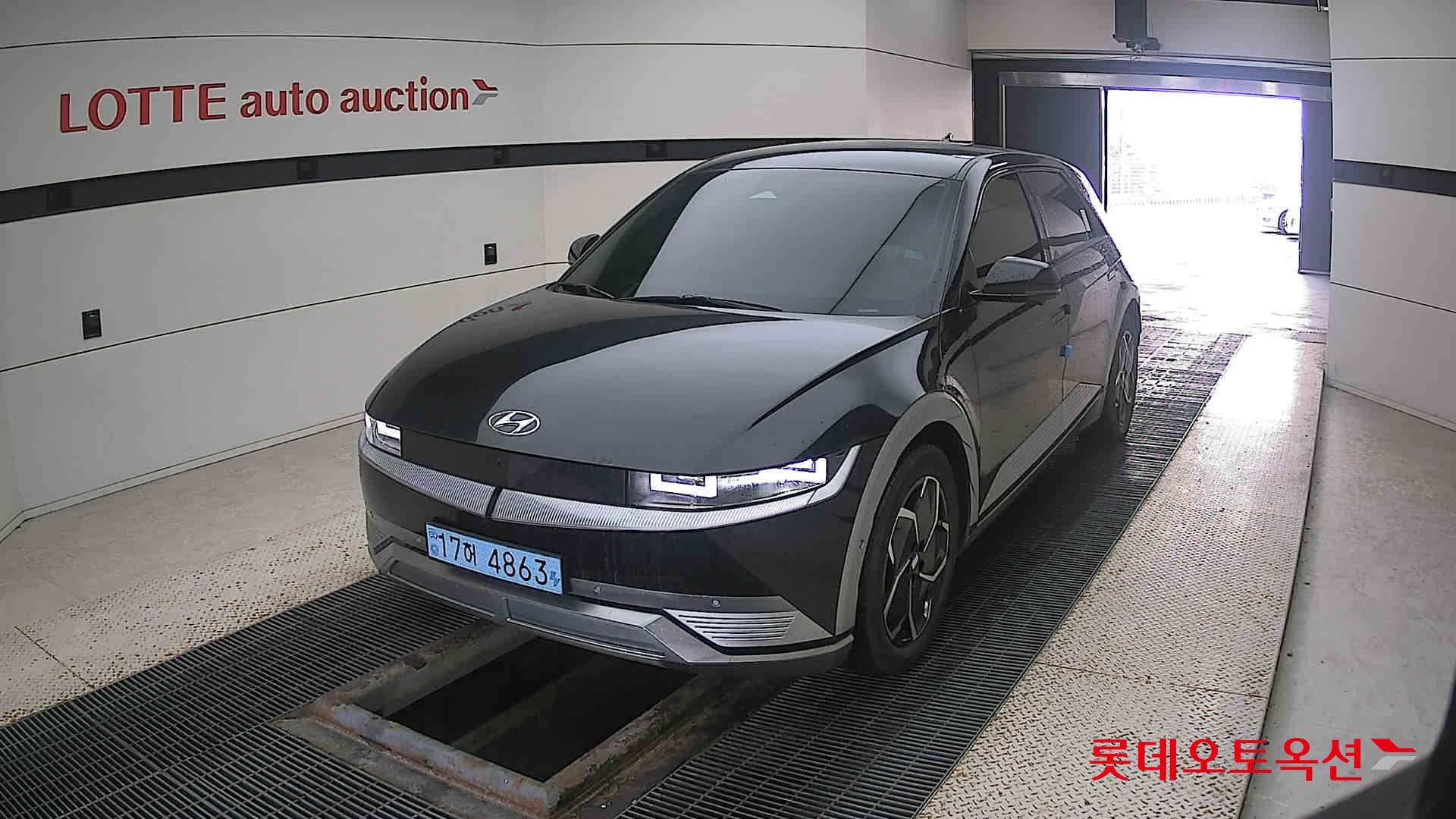 Hyundai IONIQ 5 2022 Phantom Black Pearl из Кореи