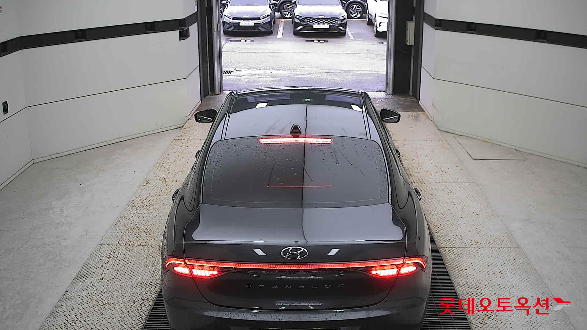 Hyundai Grandeur Hybrid 2022 Nocturne Grey Metallic из Кореи, фото 5