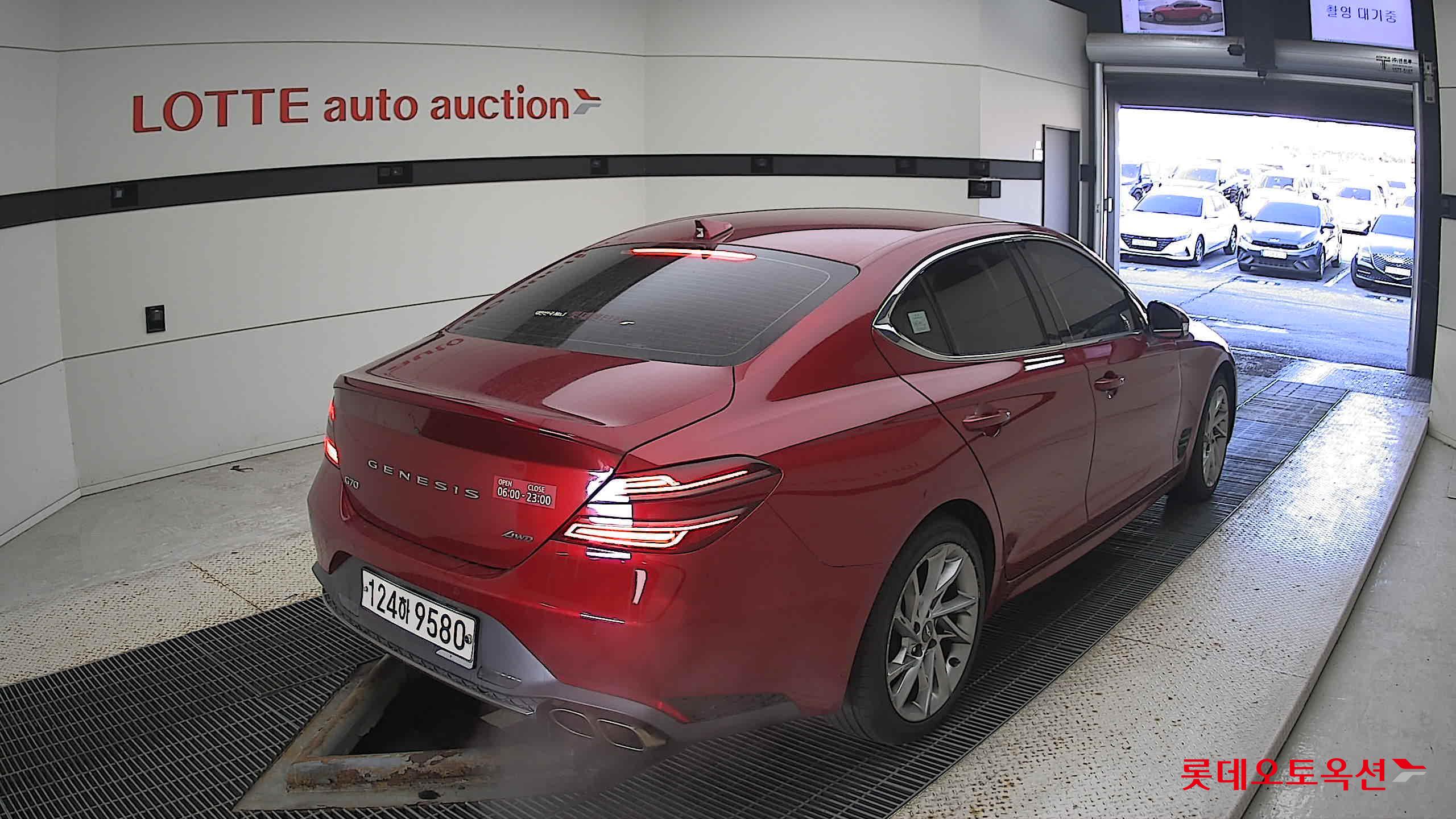 Hyundai G70 2022 Blazing Red из Кореи, фото 4