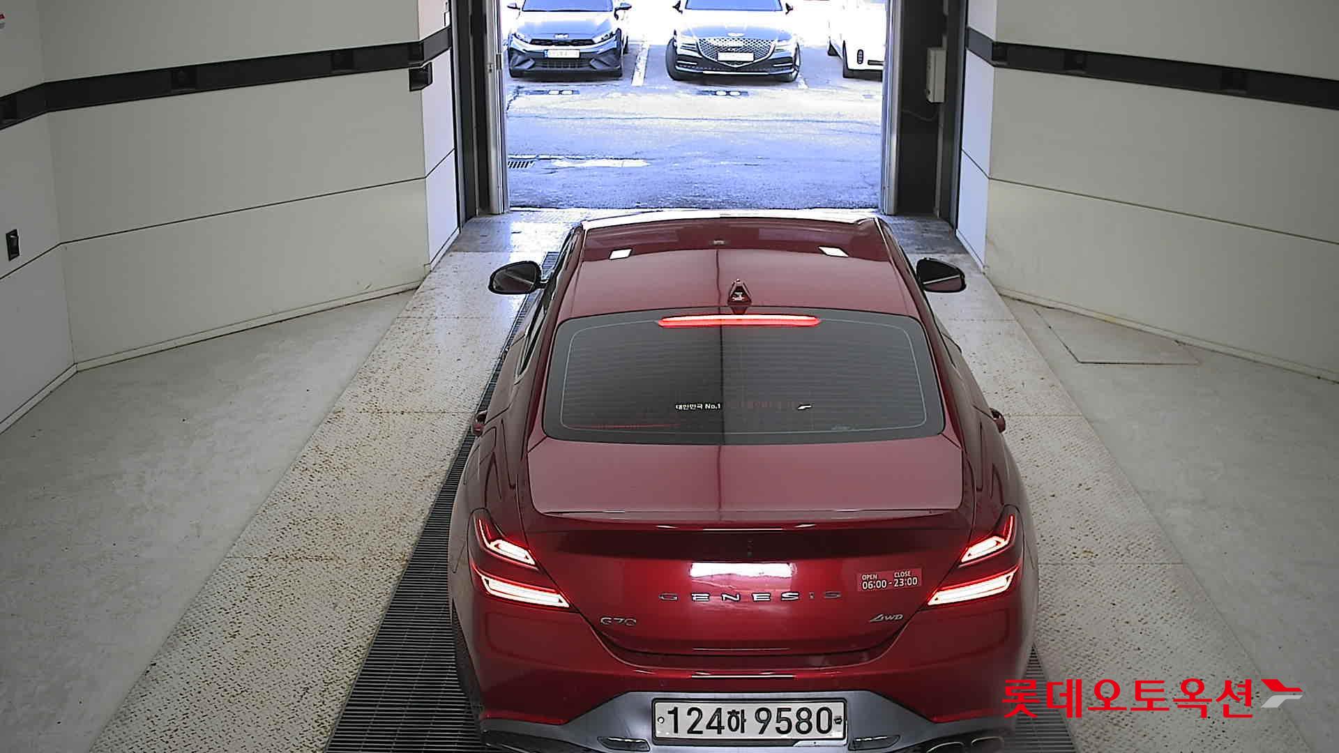 Hyundai G70 2022 Blazing Red из Кореи, фото 5