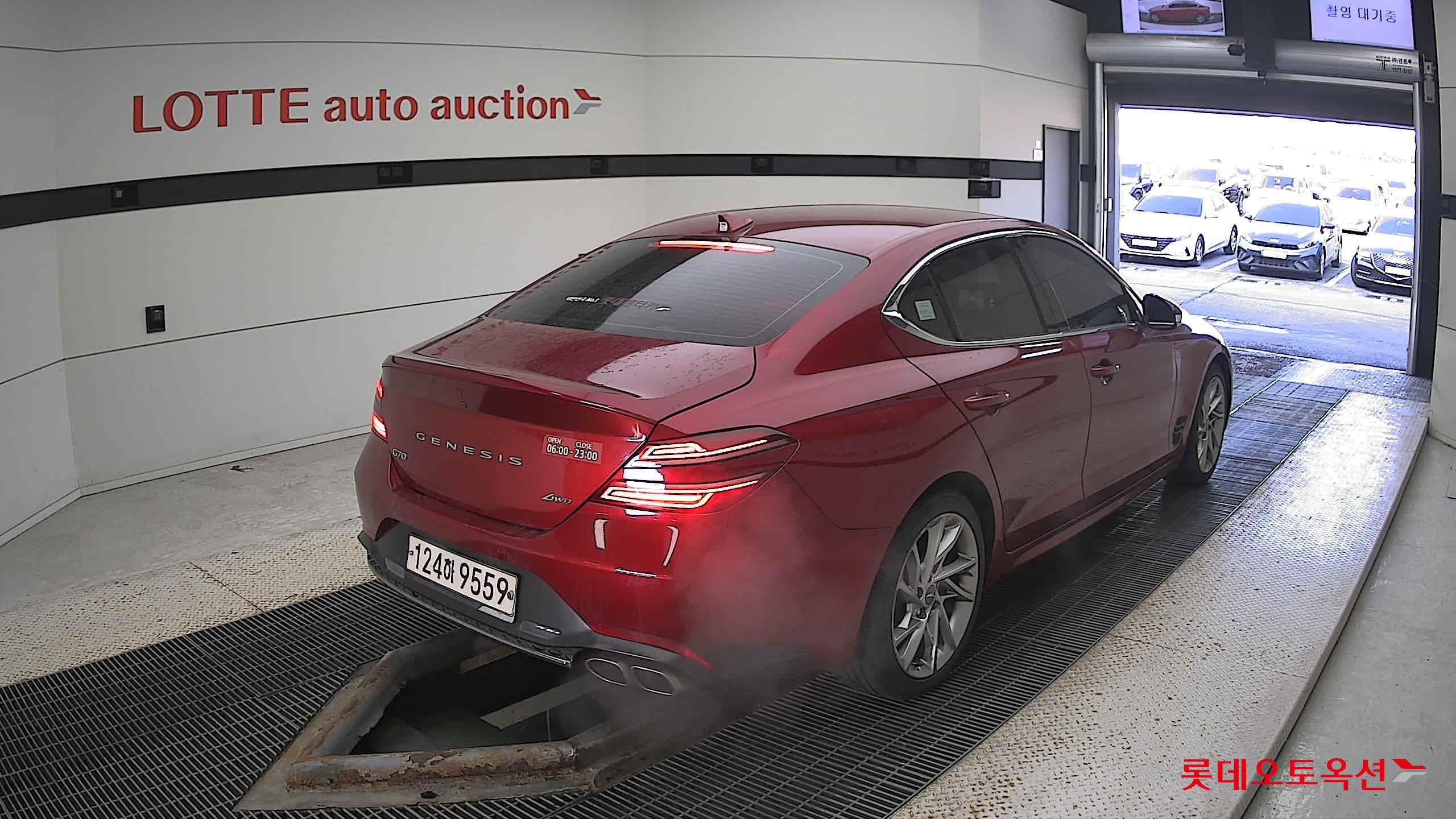 Hyundai G70 2022 Blazing Red из Кореи, фото 4