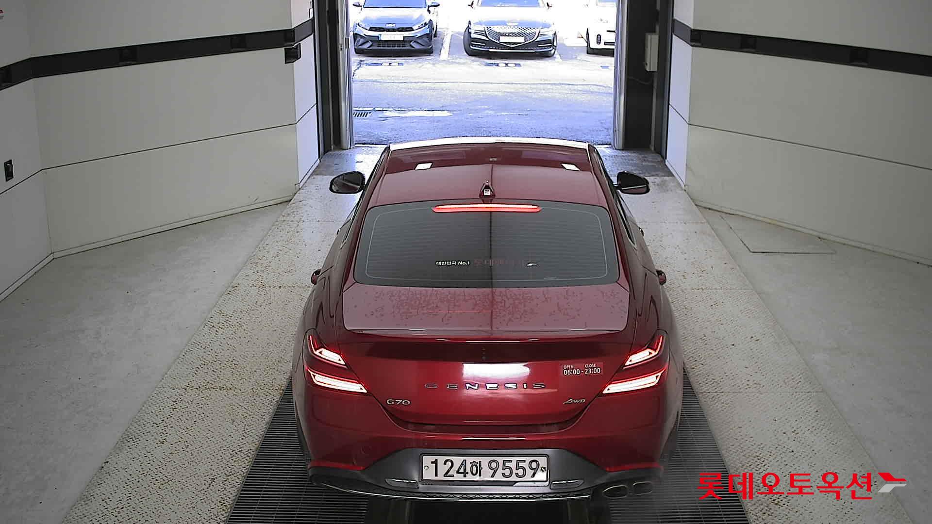 Hyundai G70 2022 Blazing Red из Кореи, фото 5