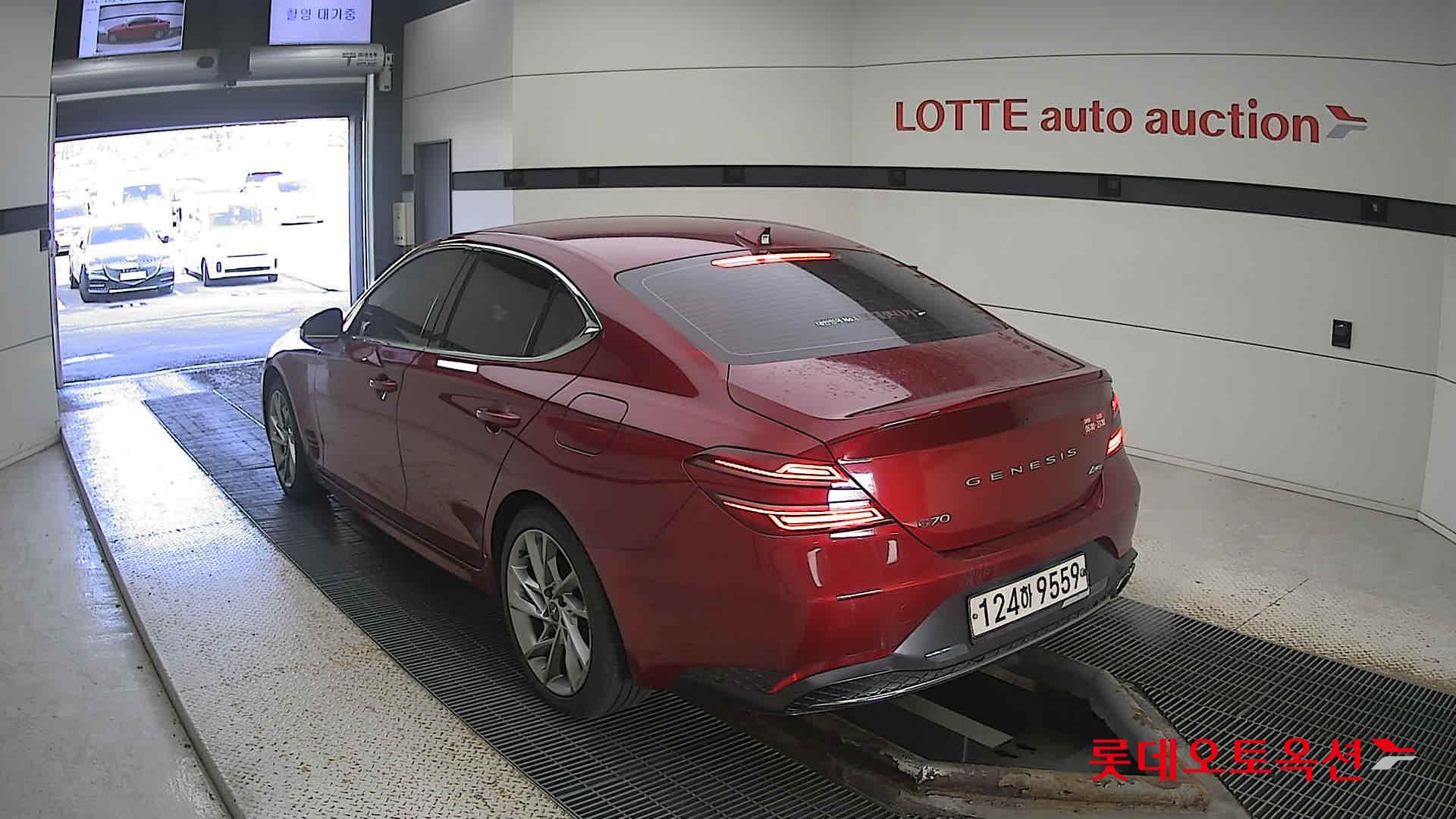 Hyundai G70 2022 Blazing Red из Кореи, фото 6