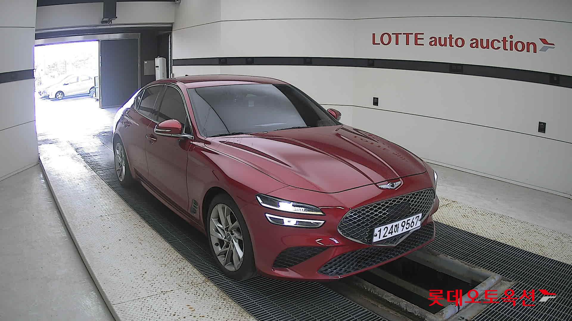 Hyundai G70 2022 Blazing Red из Кореи, фото 2