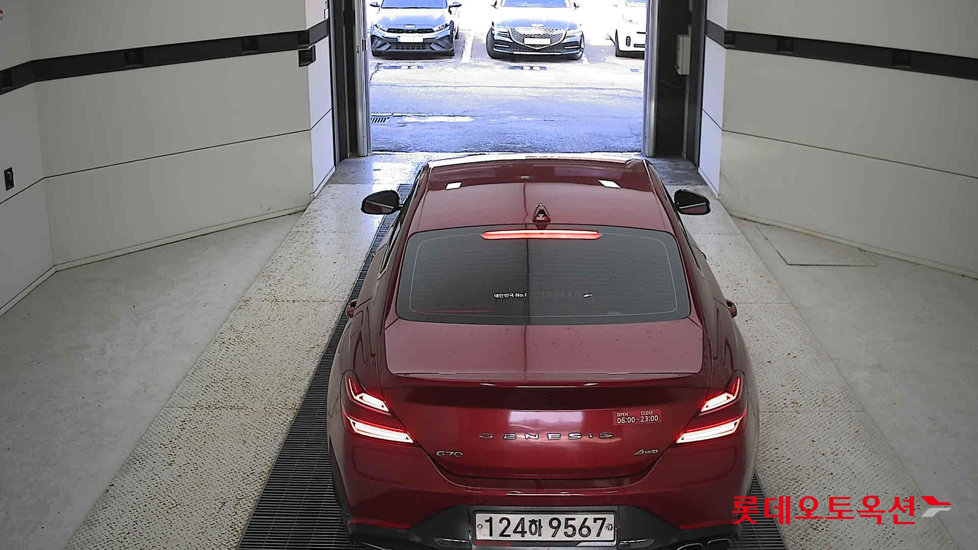 Hyundai G70 2022 Blazing Red из Кореи, фото 5