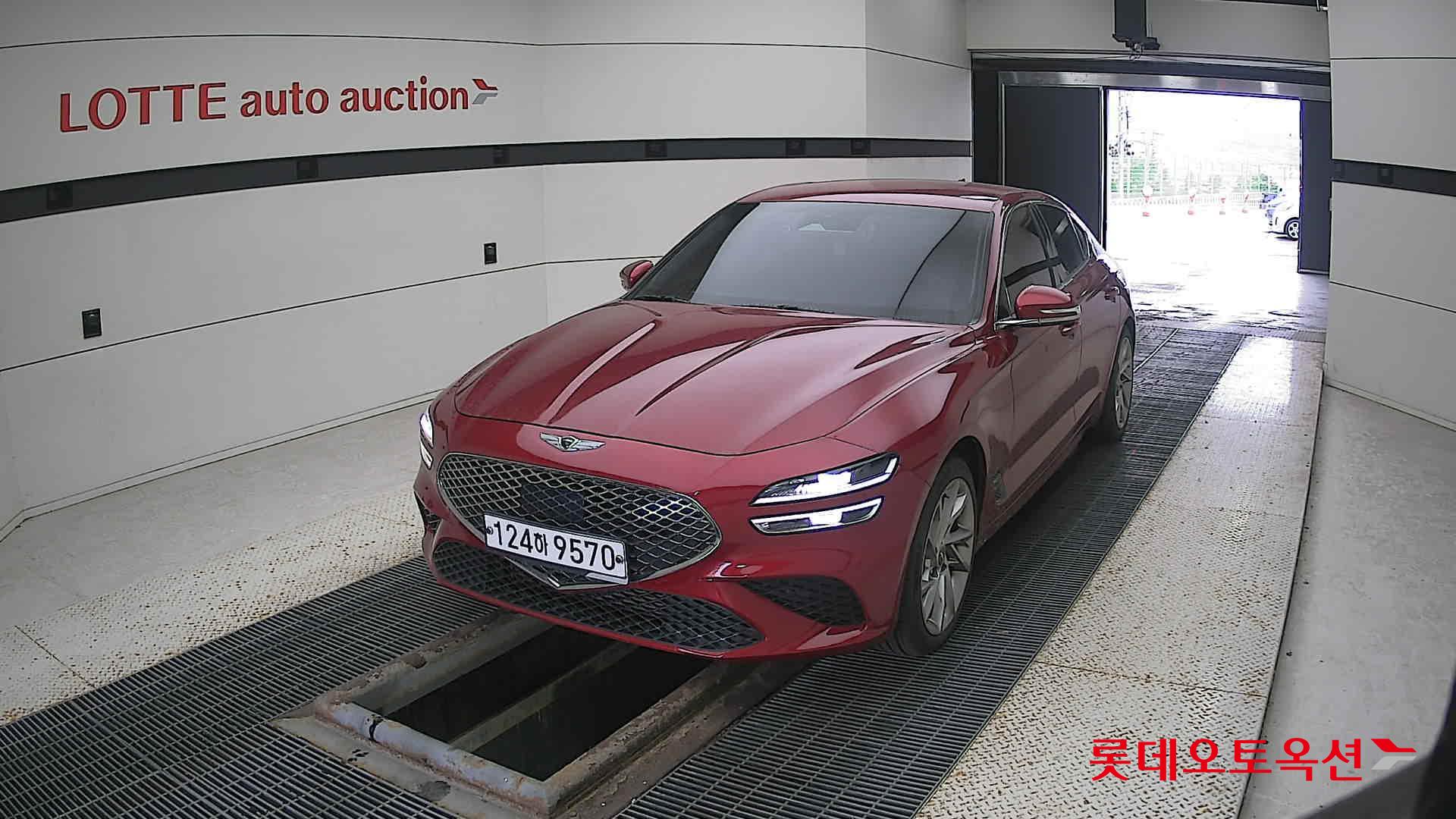 Hyundai G70 2022 Blazing Red из Кореи