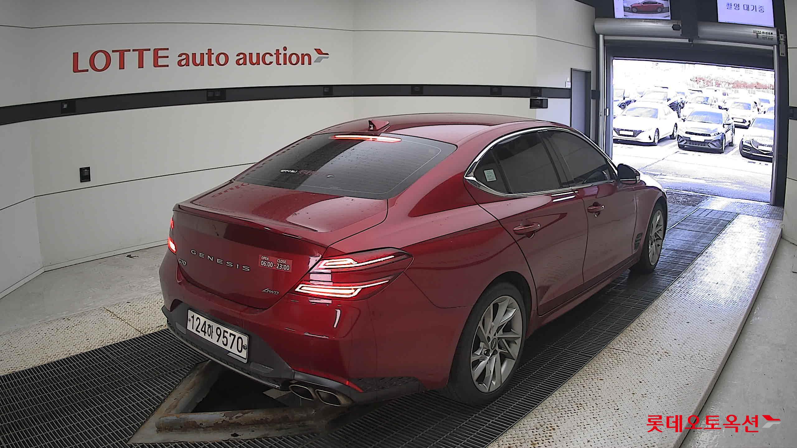 Hyundai G70 2022 Blazing Red из Кореи, фото 4