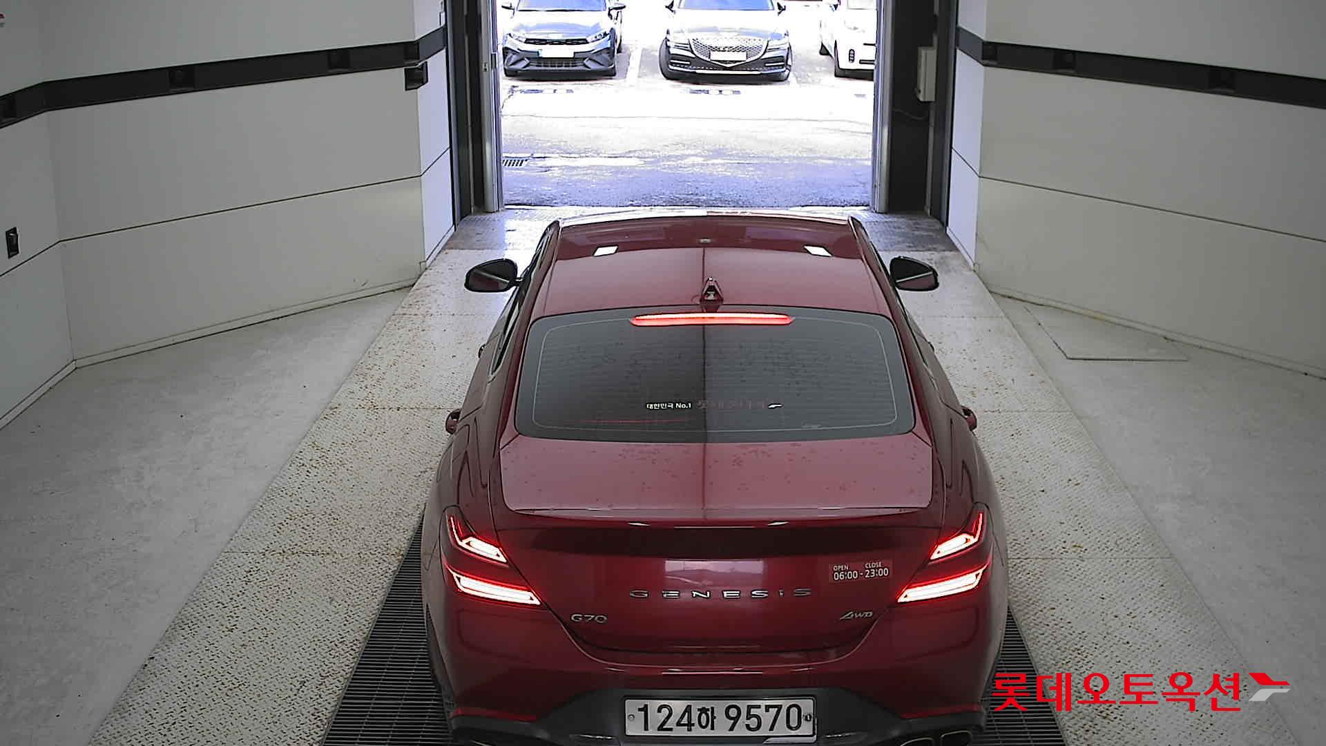 Hyundai G70 2022 Blazing Red из Кореи, фото 5