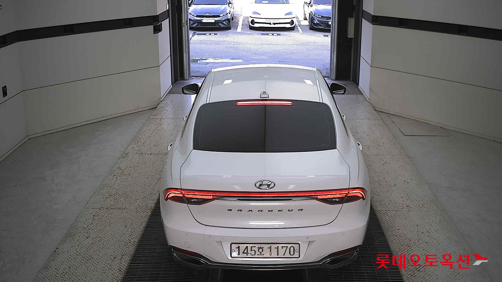Hyundai Grandeur Hybrid 2020 White cream (optional) из Кореи, фото 5