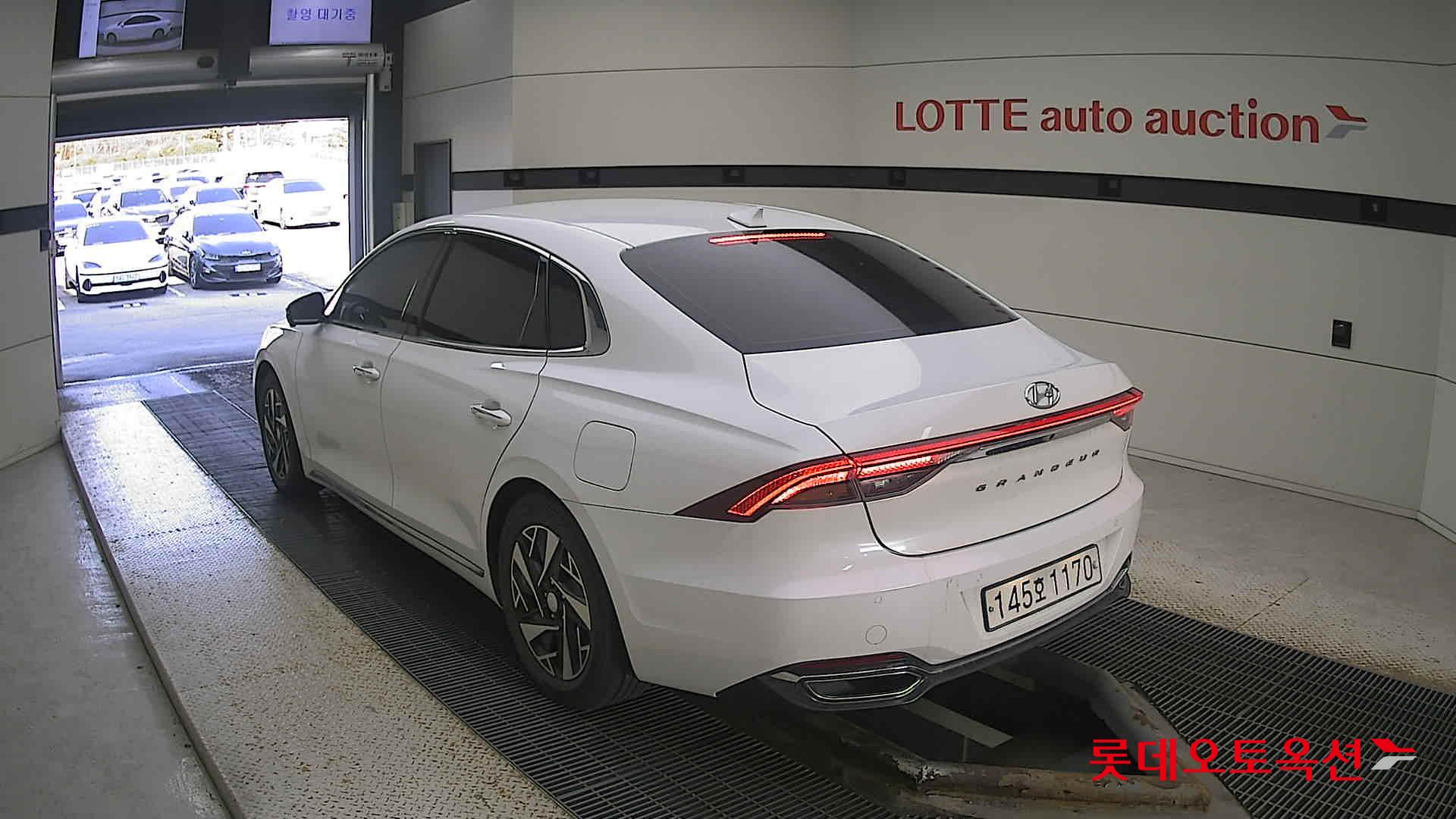 Hyundai Grandeur Hybrid 2020 White cream (optional) из Кореи, фото 6
