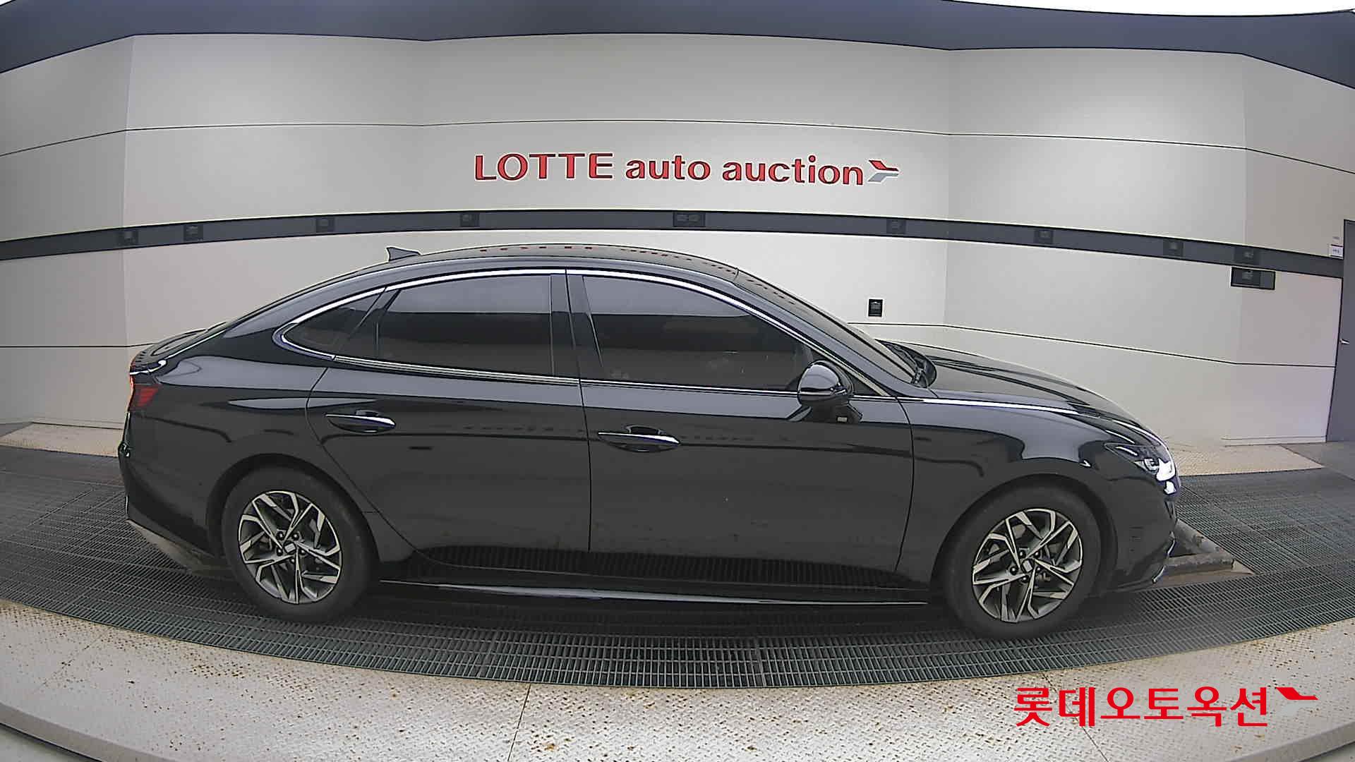 Hyundai Sonata 2022 Midnight Black Pearl из Кореи, фото 3