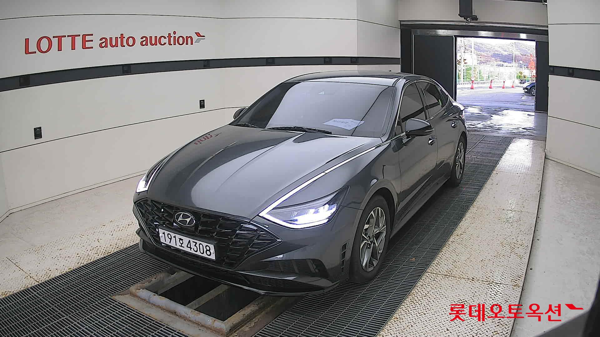 Hyundai Sonata 2022 Nocturne Grey Metallic из Кореи