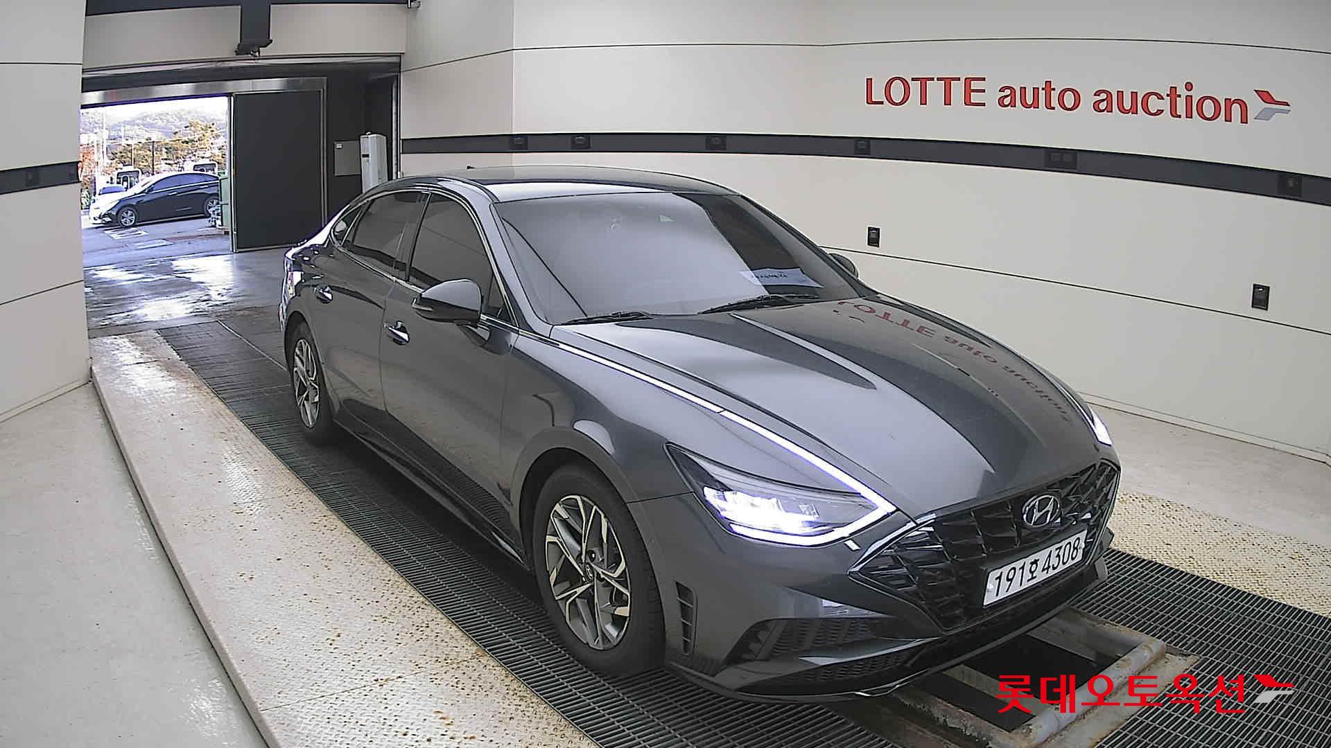 Hyundai Sonata 2022 Nocturne Grey Metallic из Кореи, фото 2