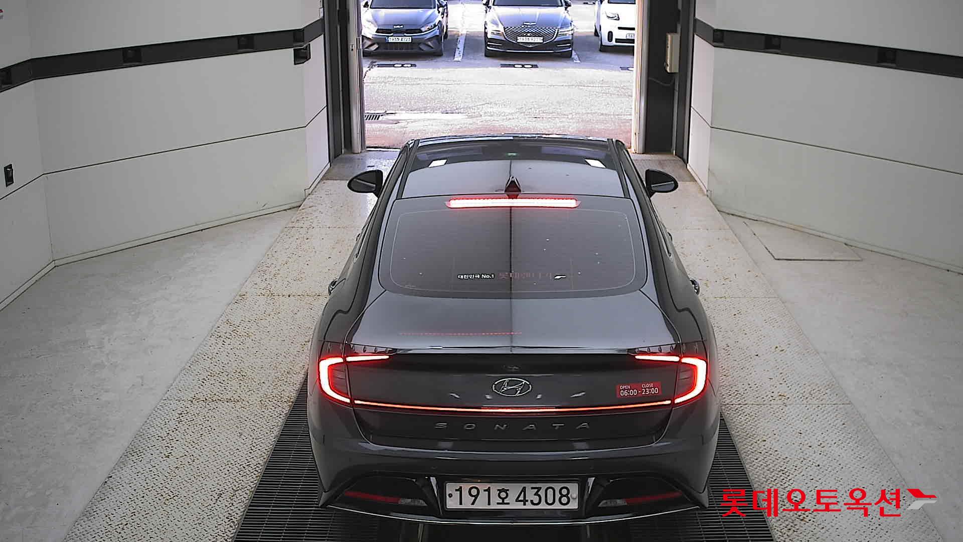 Hyundai Sonata 2022 Nocturne Grey Metallic из Кореи, фото 5