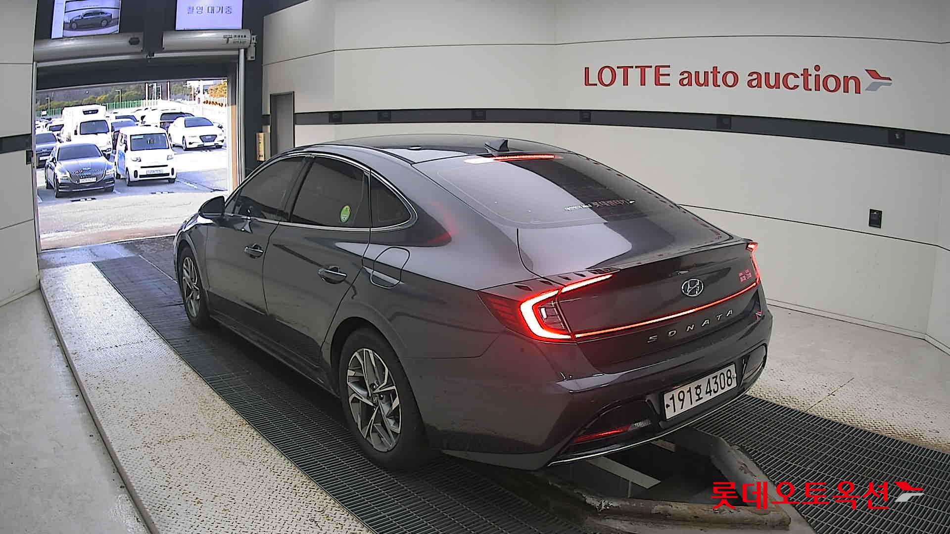 Hyundai Sonata 2022 Nocturne Grey Metallic из Кореи, фото 6