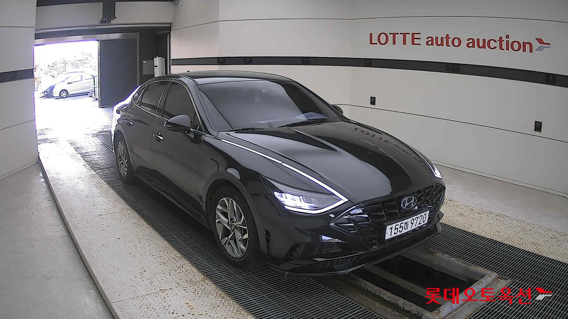 Hyundai Sonata 2022 Midnight Black Pearl из Кореи, фото 2
