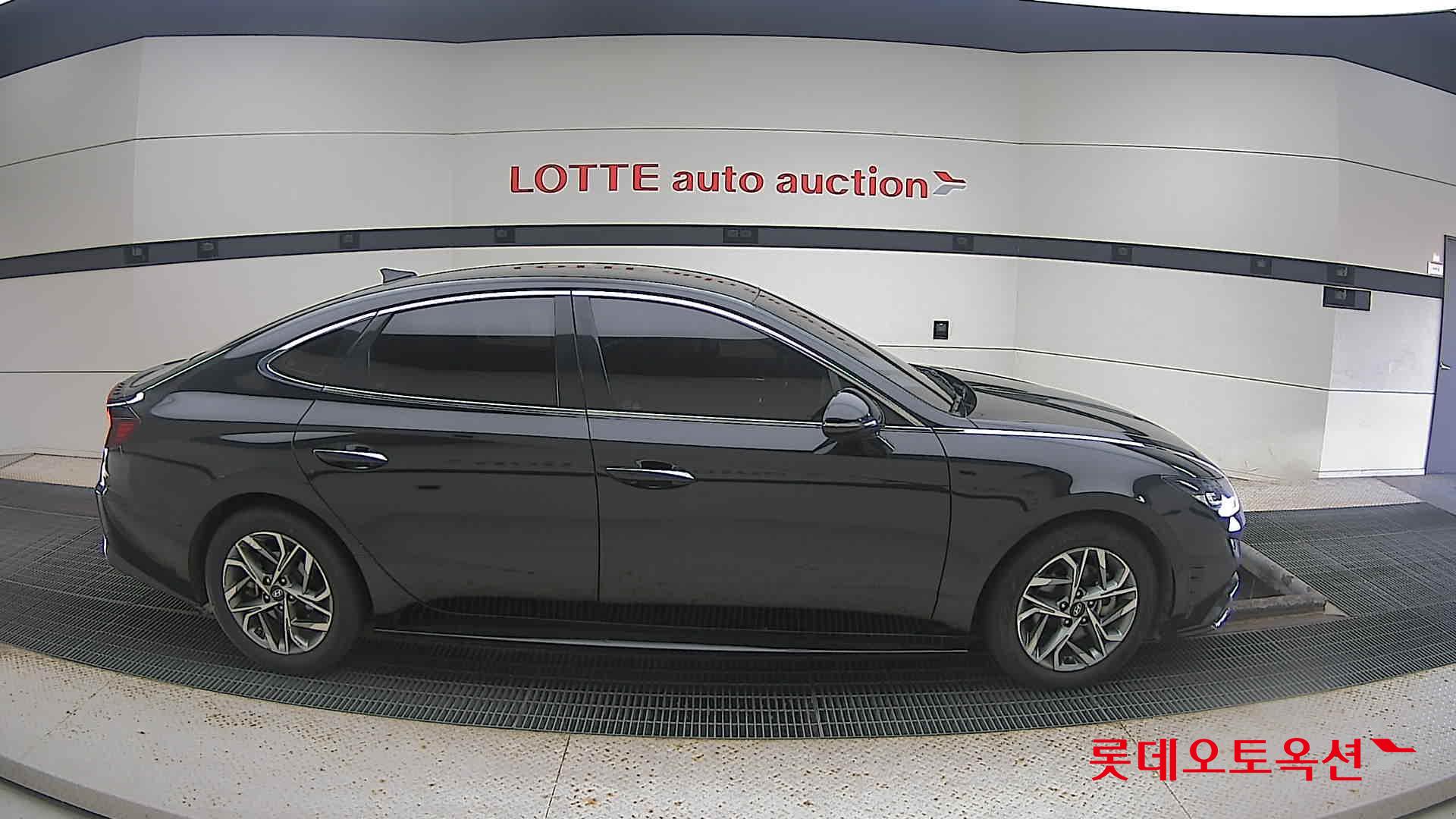 Hyundai Sonata 2022 Midnight Black Pearl из Кореи, фото 3