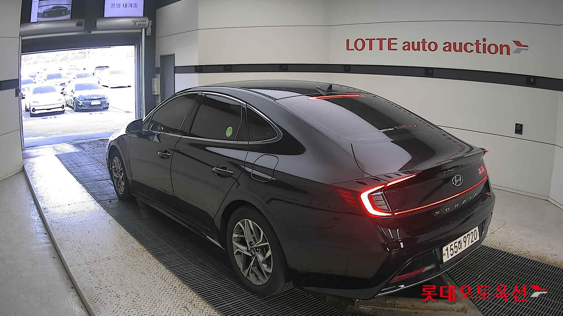 Hyundai Sonata 2022 Midnight Black Pearl из Кореи, фото 6