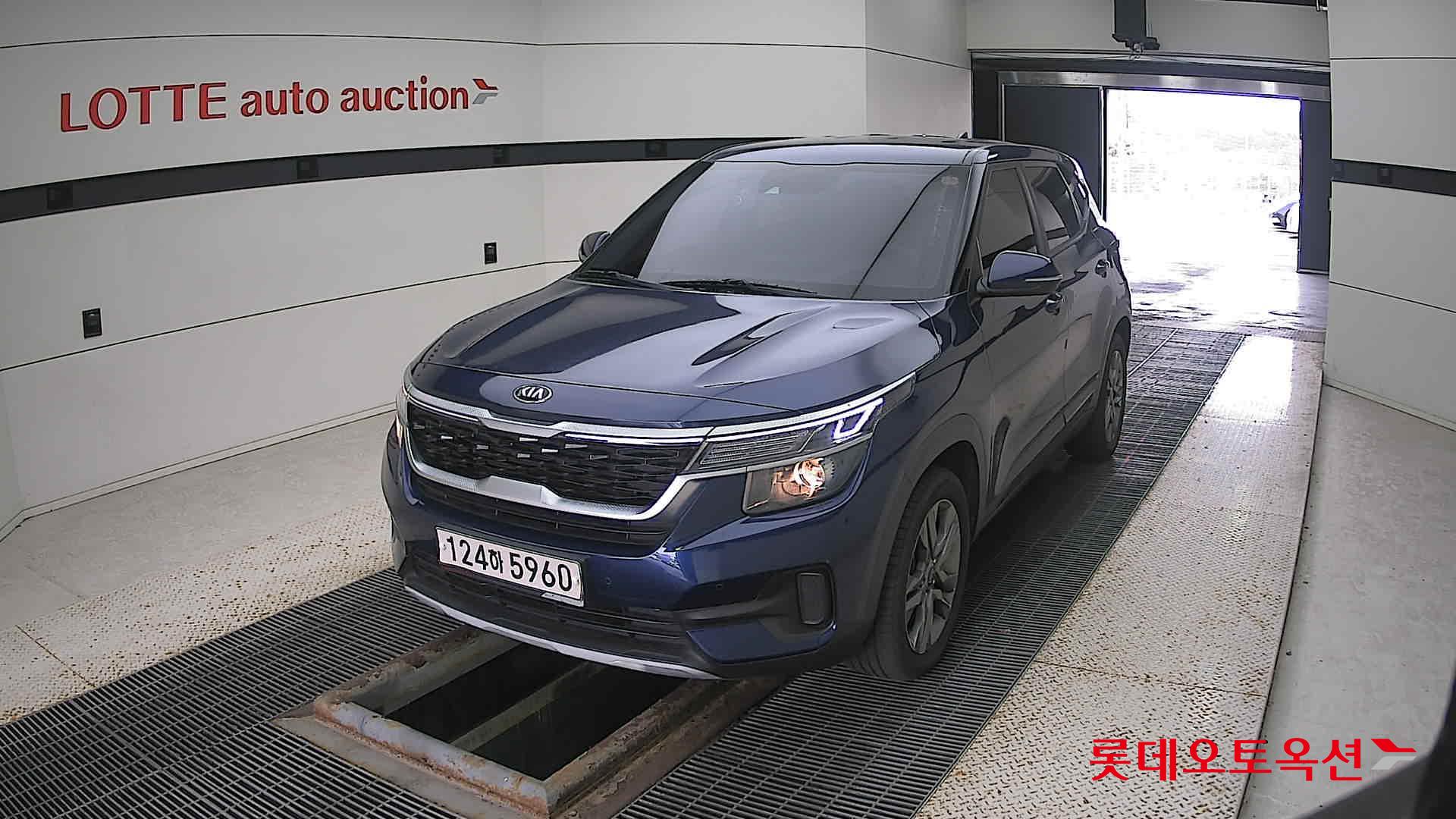 Kia Seltos 2022 Dark Ocean Blue из Кореи