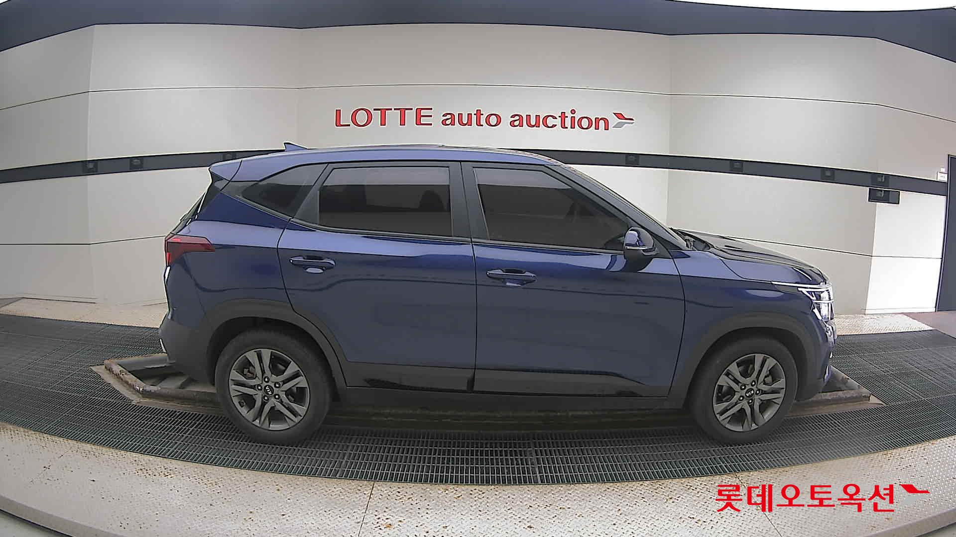 Kia Seltos 2022 Dark Ocean Blue из Кореи, фото 3